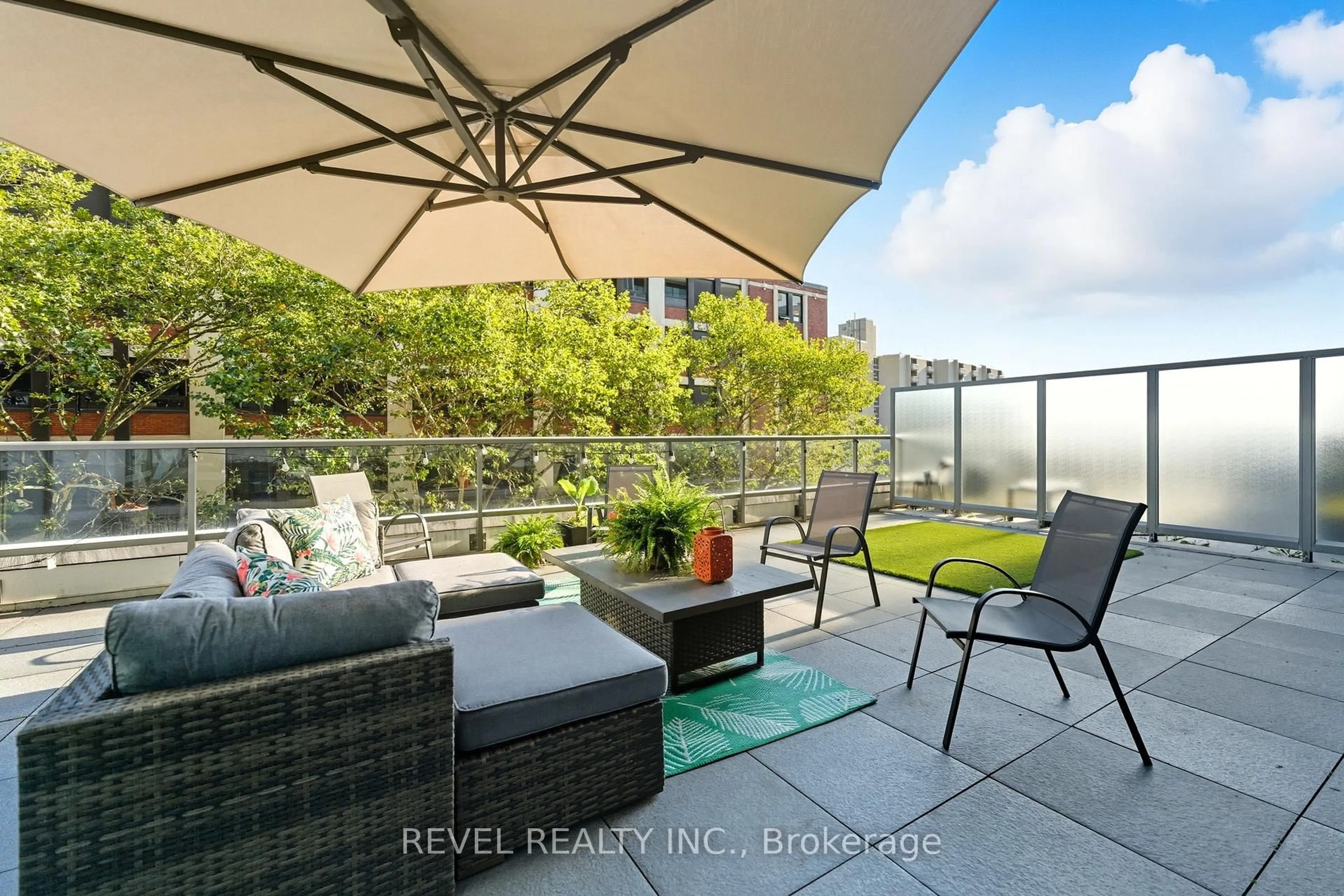 Patio, water/lake/river/ocean view for 212 King William St #311, Hamilton Ontario L8R 0A7