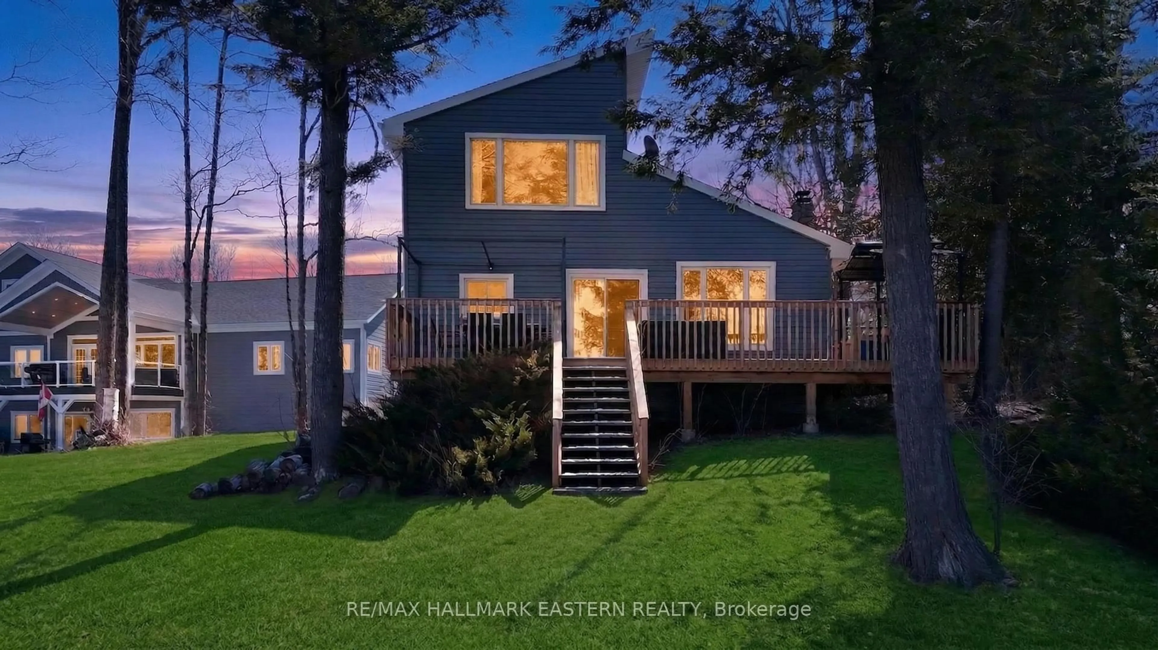 Home with vinyl exterior material, water/lake/river/ocean view for 50 Birch Point Dr, Kawartha Lakes Ontario K0L 1T0