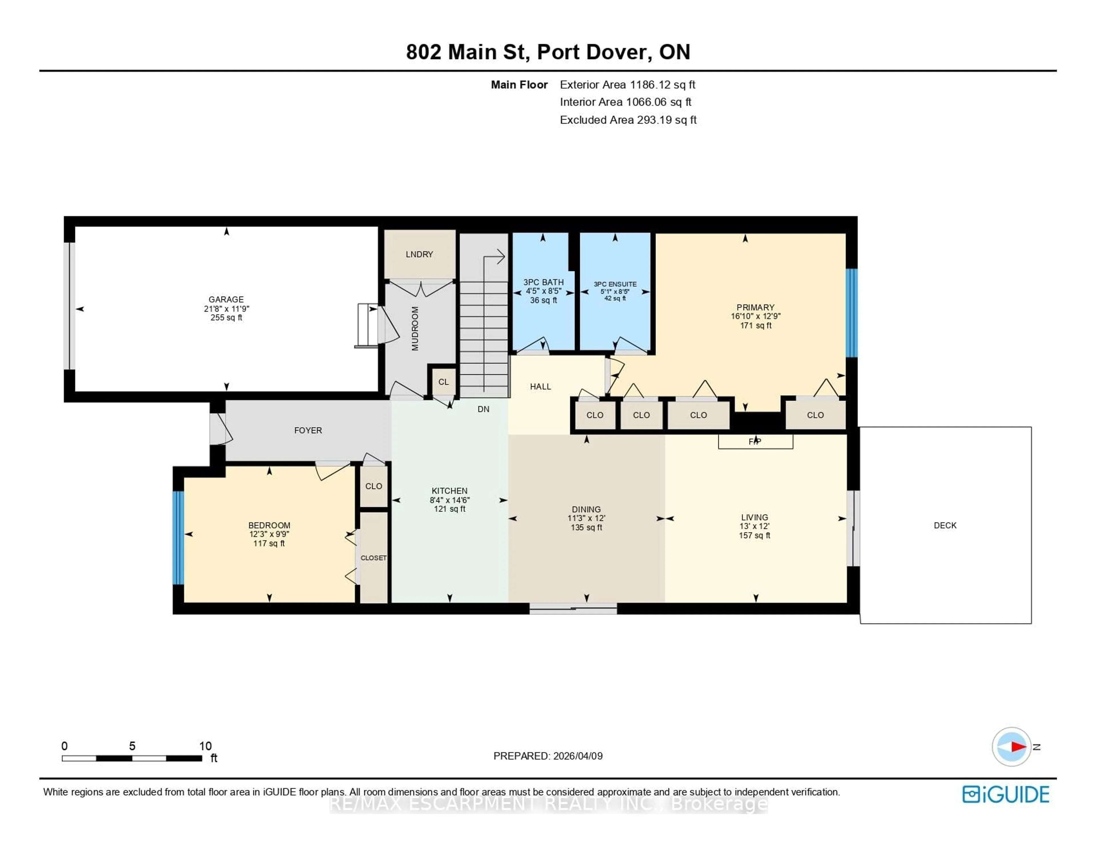 Floor plan for 802 Main St, Norfolk Ontario N0A 1N0