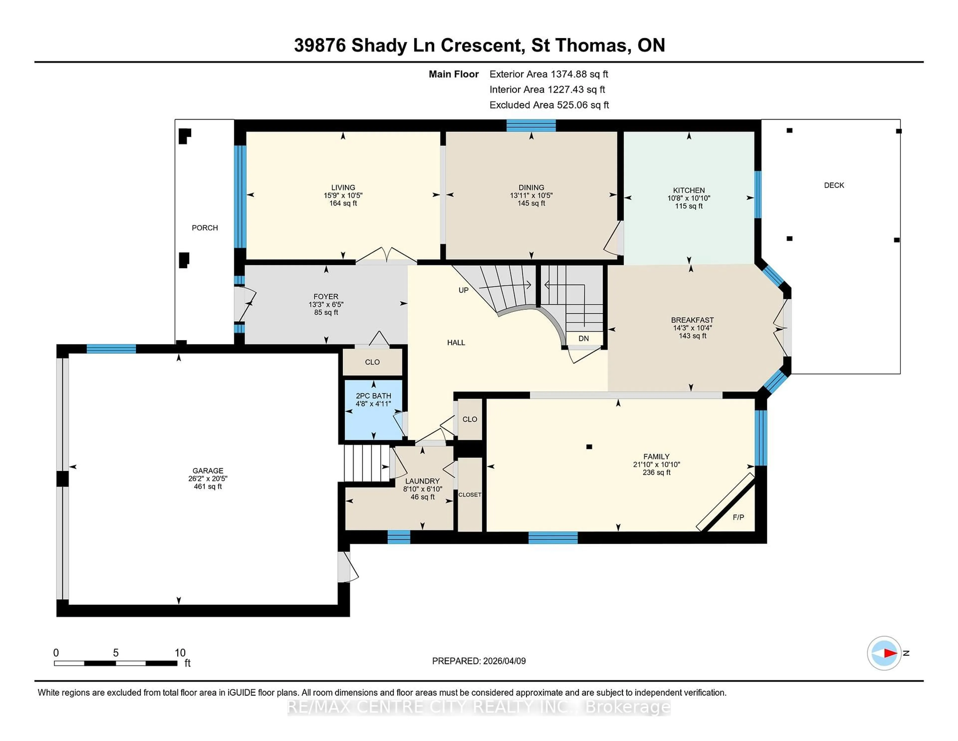 Floor plan for 39876 Shady Lane Cres, Southwold Ontario N5P 3T2