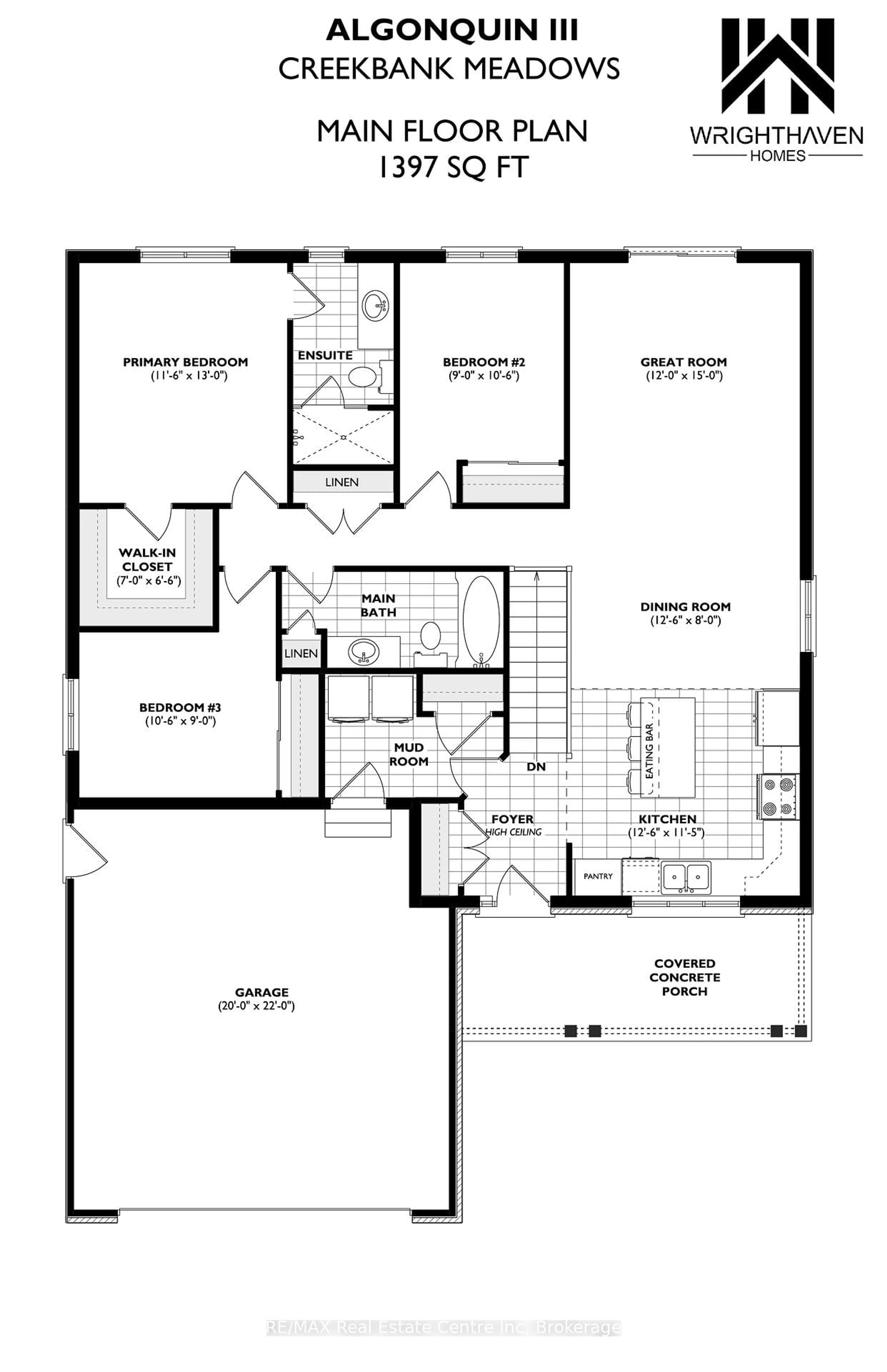Floor plan for 222 Bridge Cres, Minto Ontario N0G 2P0