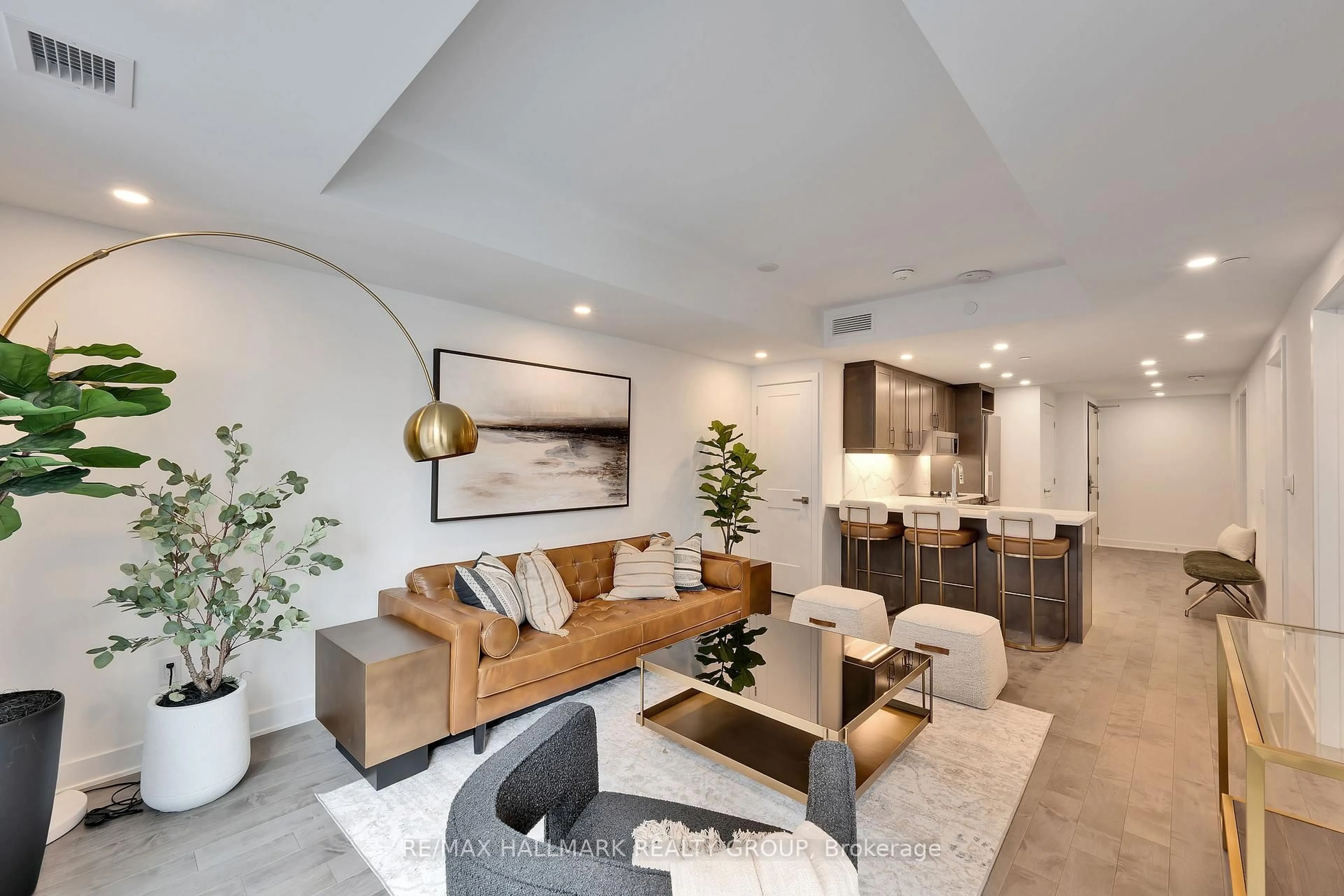 Living room with furniture, unknown for 340 Queen St #701, Ottawa Ontario K1R 0G1