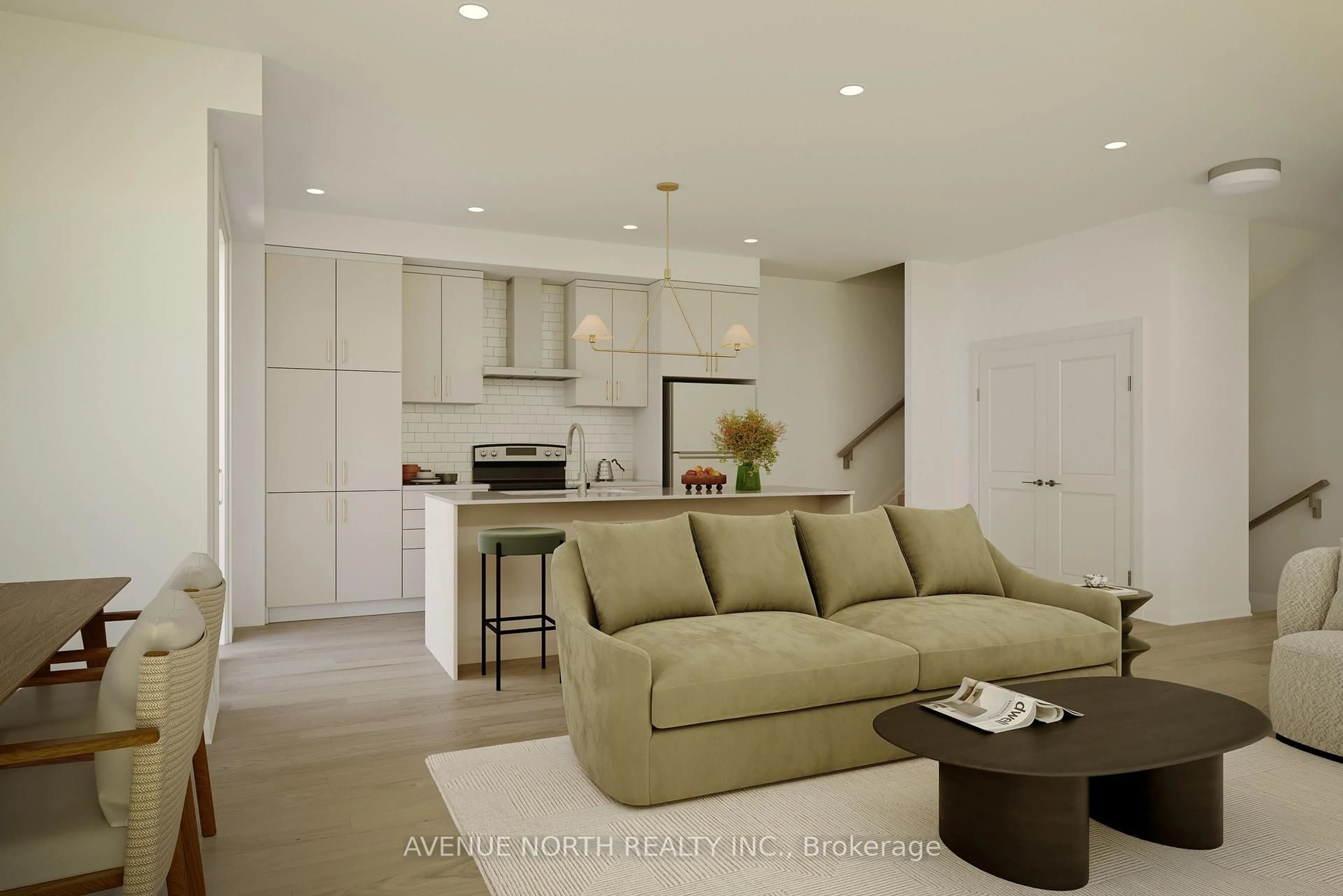 Open concept kitchen, unknown for 577 Escala Private, Orleans Ontario K1W 0T1