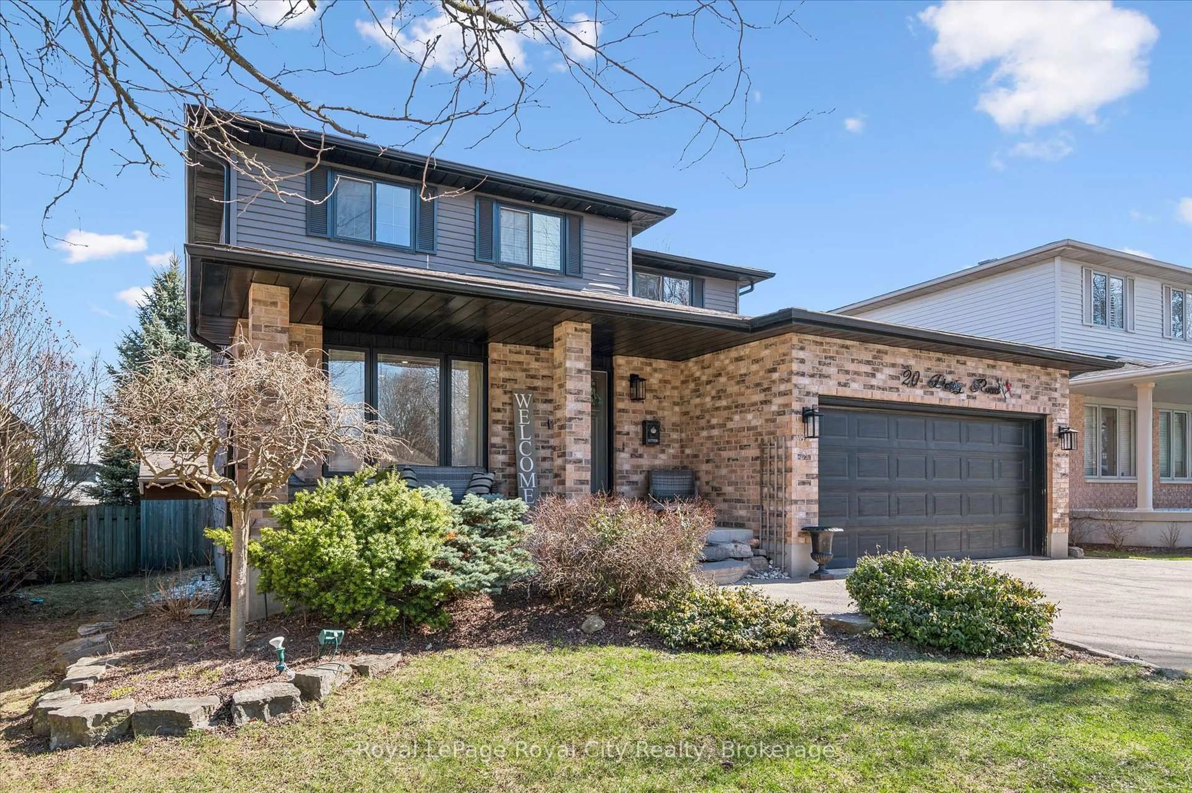 Home with brick exterior material, street for 20 Darby Rd, Guelph Ontario N1K 1R4