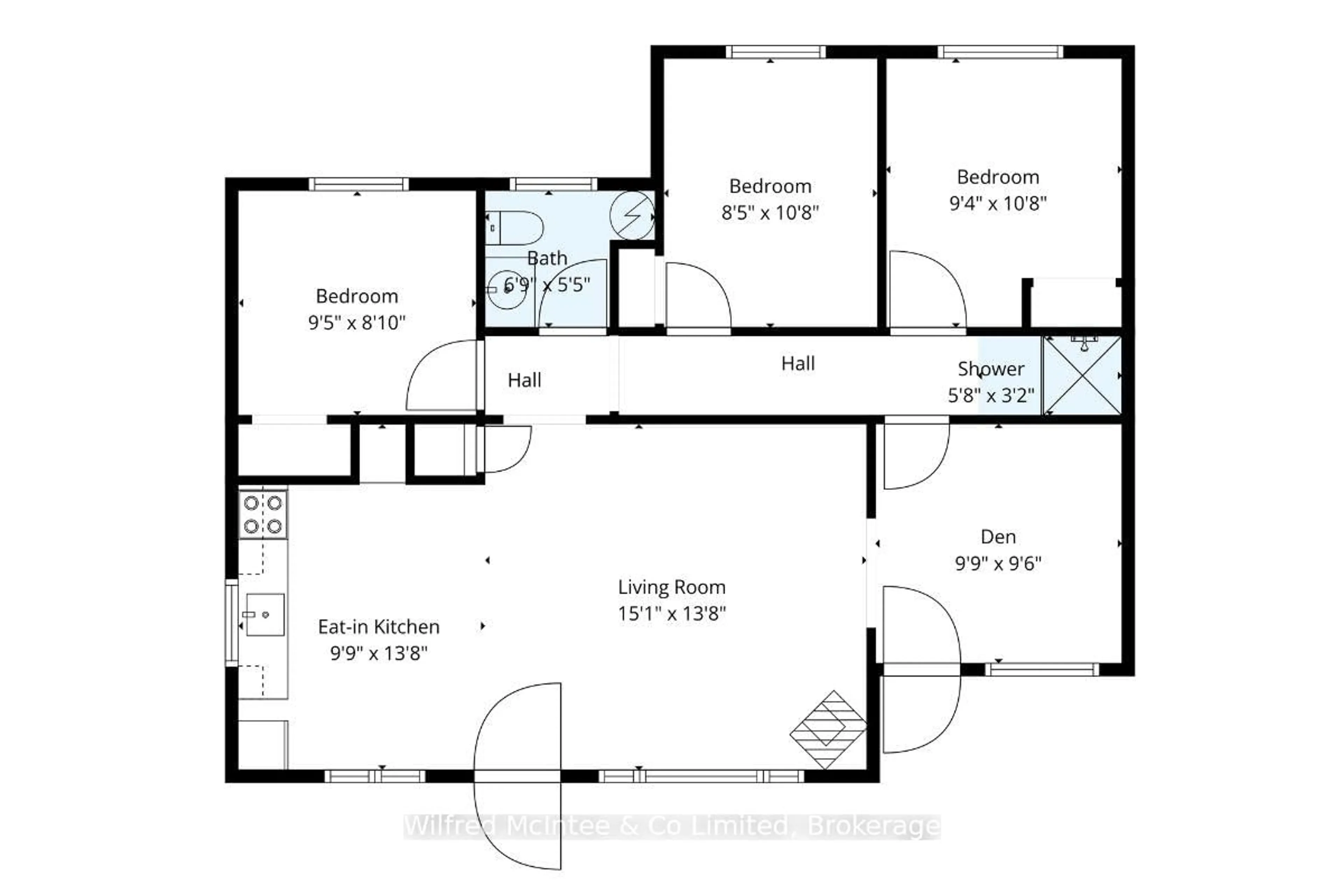 Floor plan for 55 Thompson Ave, Native Leased Lands Ontario N0H 2G0