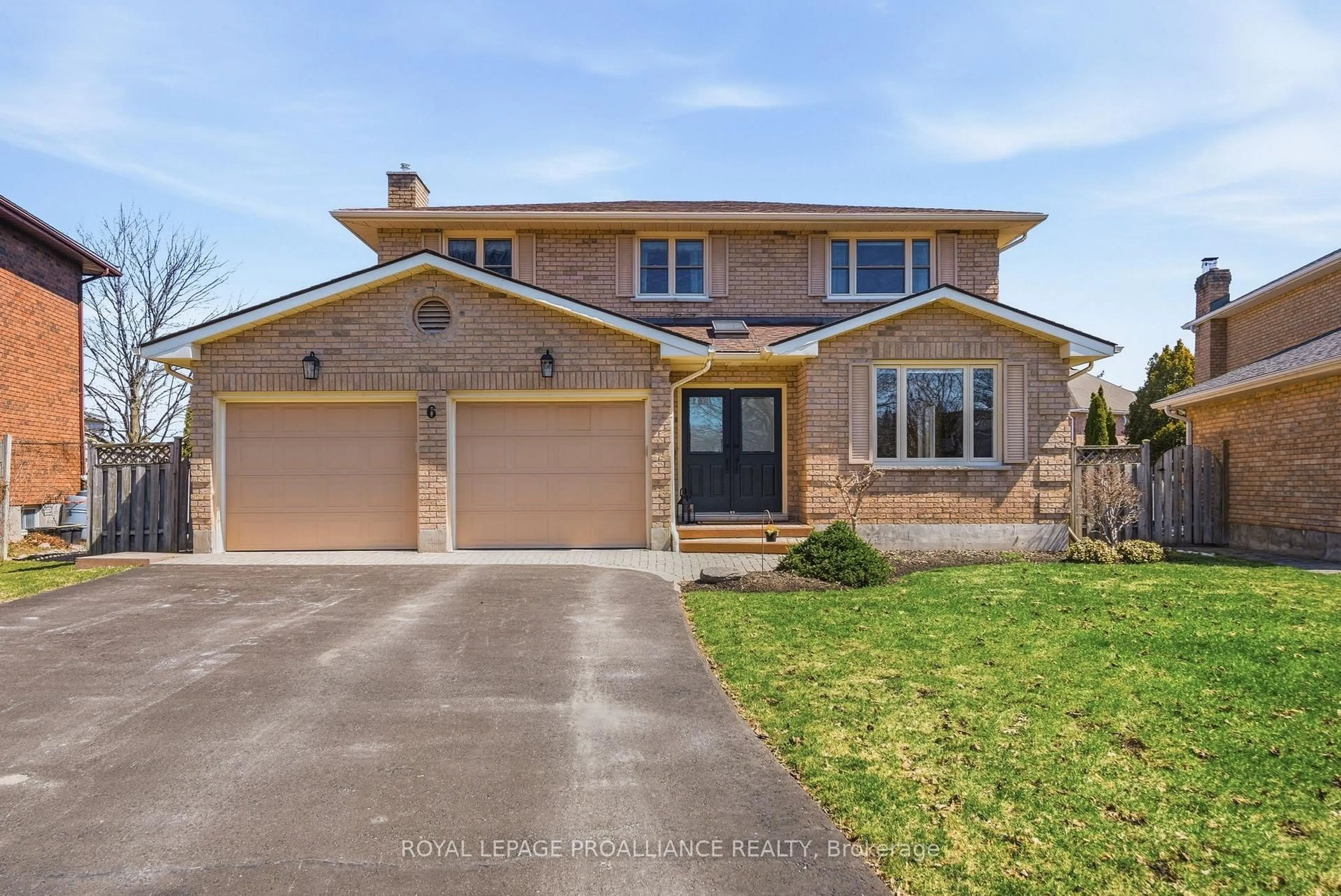 Home with brick exterior material, street for 6 Thompson Crt, Belleville Ontario K8P 5C3