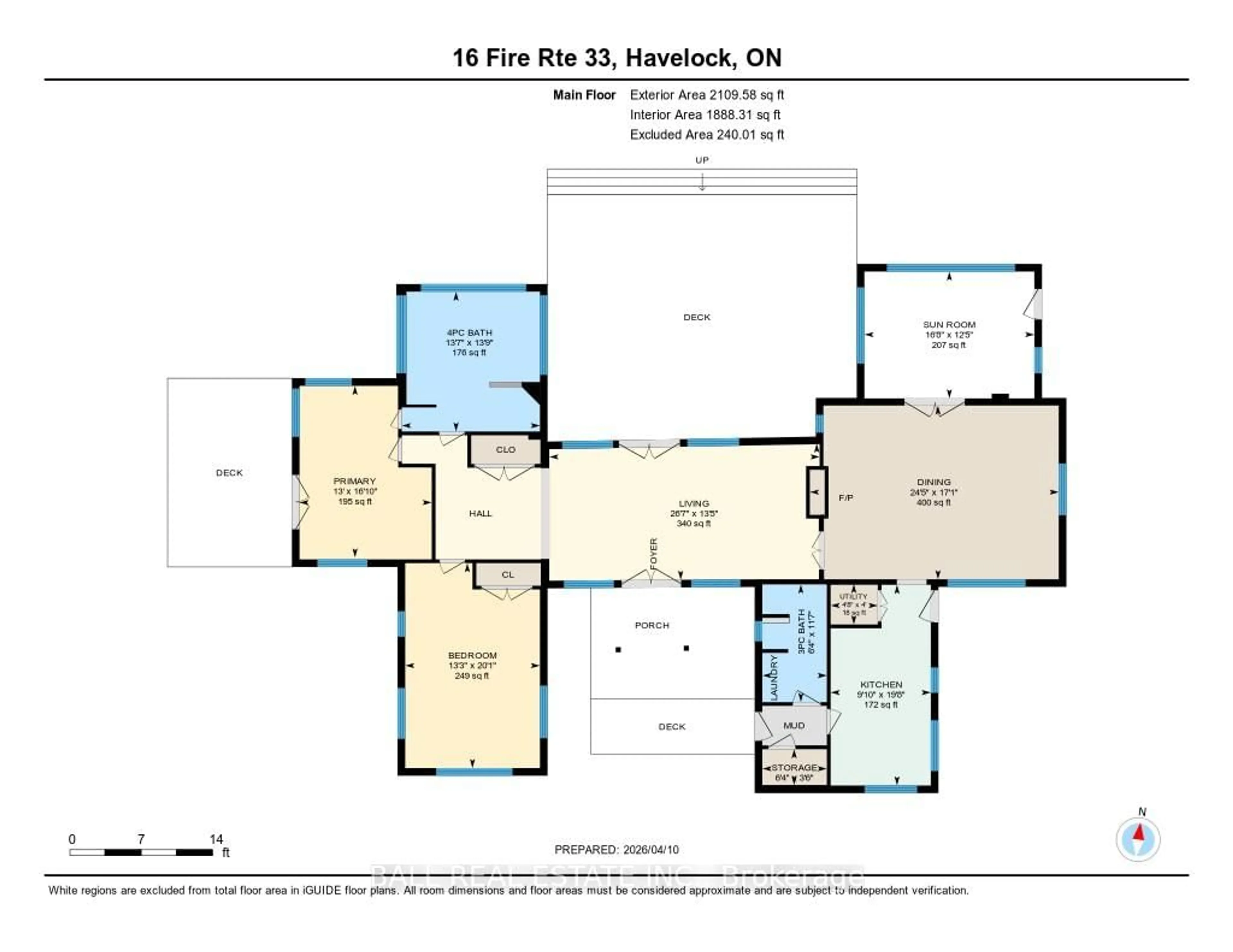 Floor plan for 16 Fire Route 33, Havelock-Belmont-Methuen Ontario K0L 1Z0