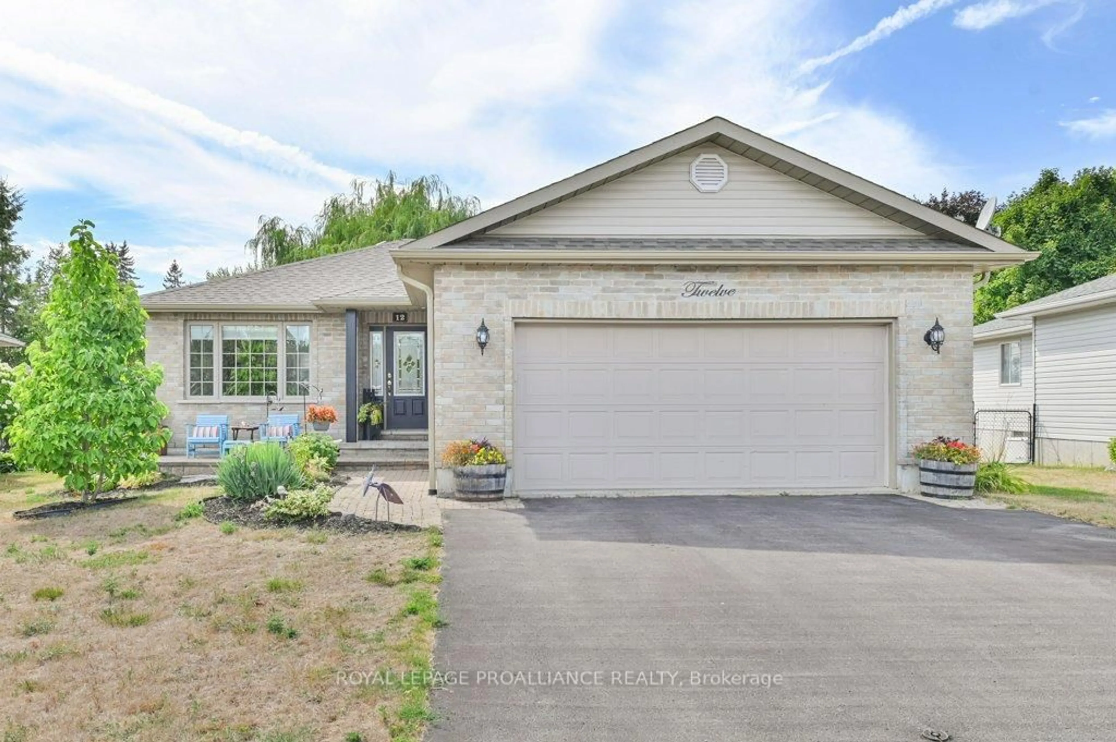 Home with vinyl exterior material, street for 12 Stonegate Cres, Hastings Ontario K0K 2C0