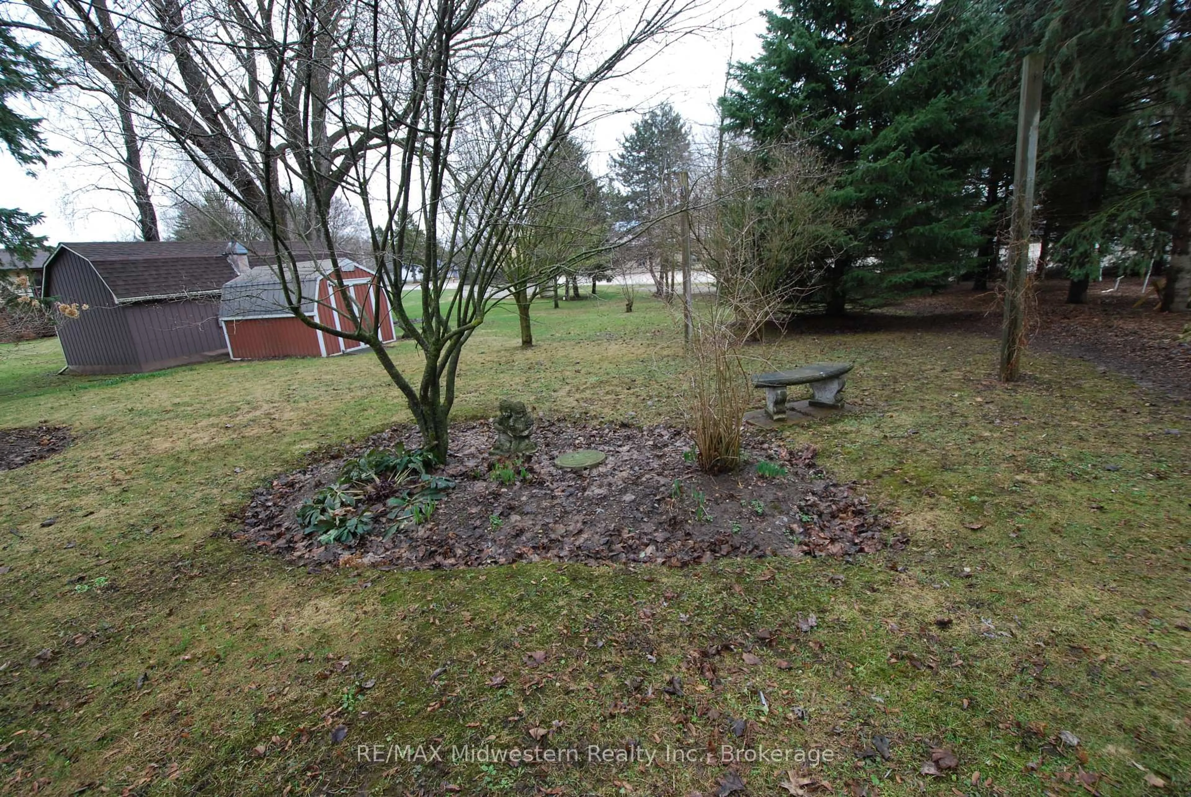 A pic from outside/outdoor area/front of a property/back of a property/a pic from drone, forest/trees view for 69 Louise St, Minto Ontario N0G 1Z0