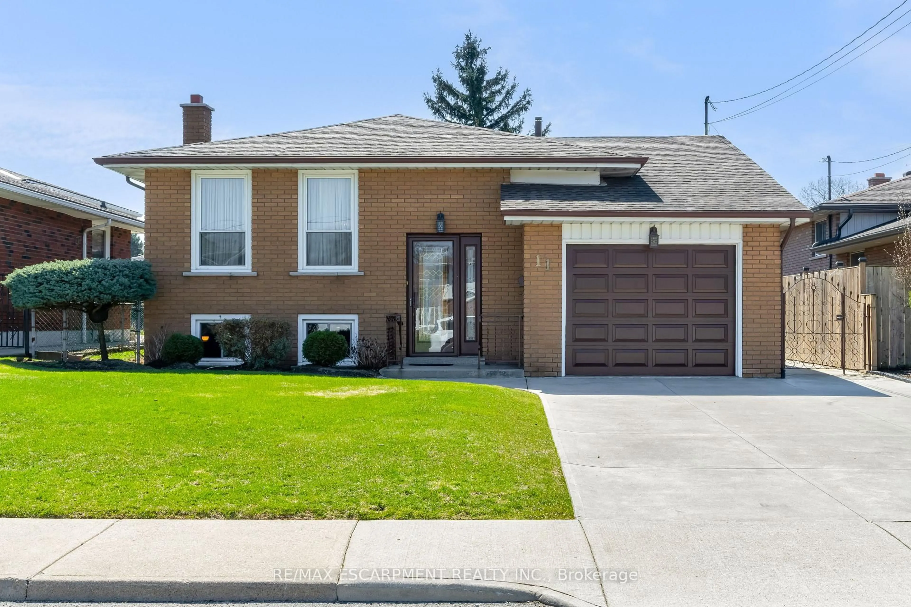 Home with brick exterior material, street for 11 Forest Hill Cres, Hamilton Ontario L8K 5V2
