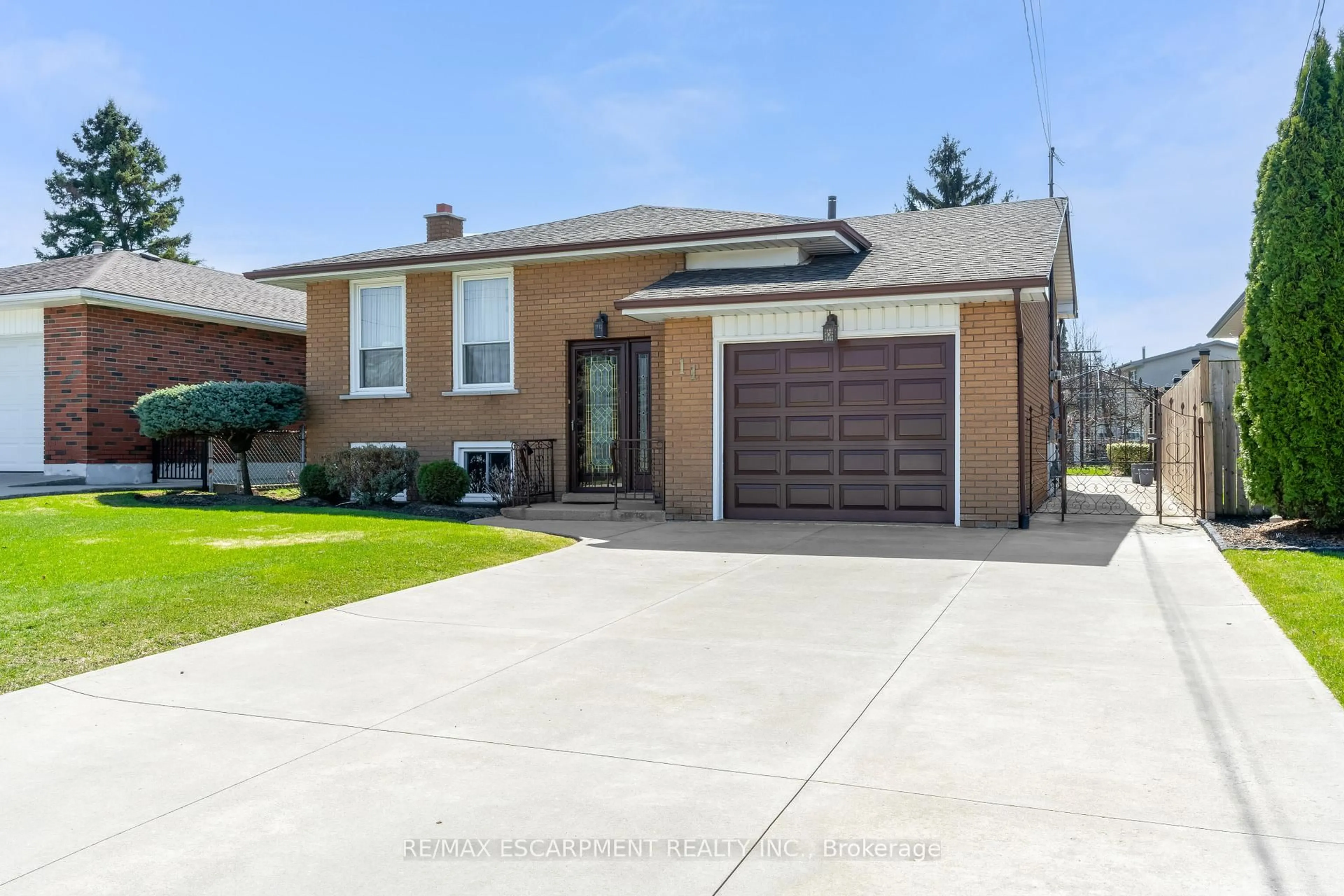 Home with brick exterior material, street for 11 Forest Hill Cres, Hamilton Ontario L8K 5V2