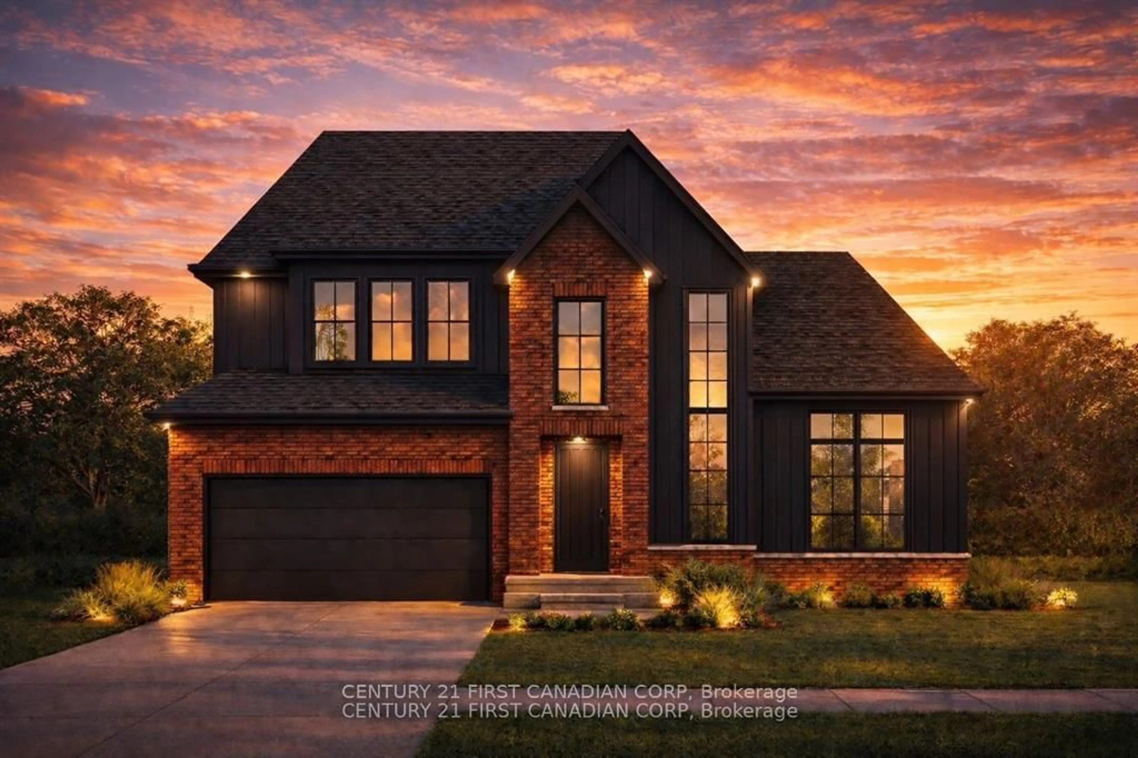 Home with brick exterior material, street for 3883 BIG LEAF Tr, London South Ontario N6P 0J9