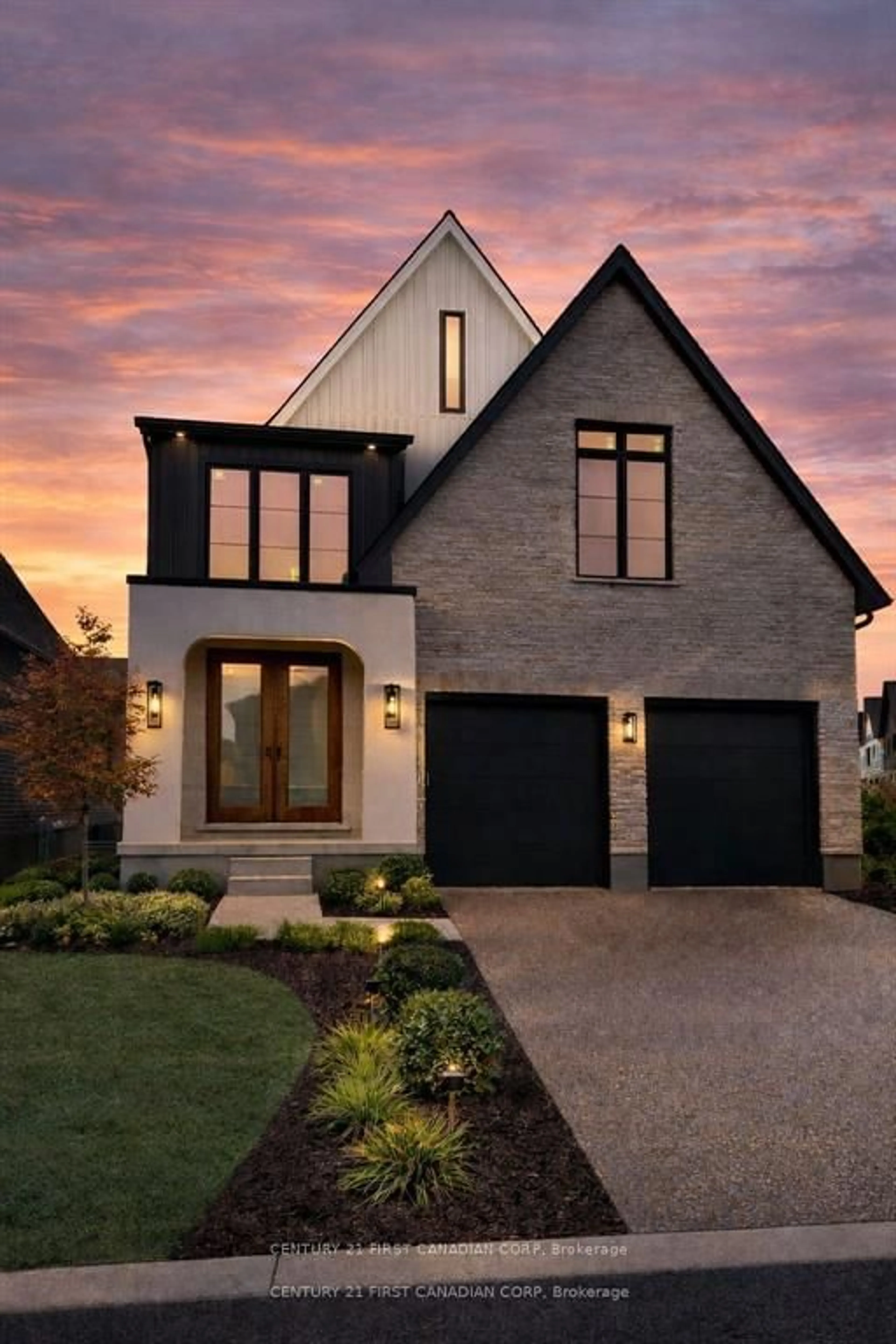 Home with brick exterior material, street for Lot 104 DARWIN Cres, London South Ontario N6P 0J6