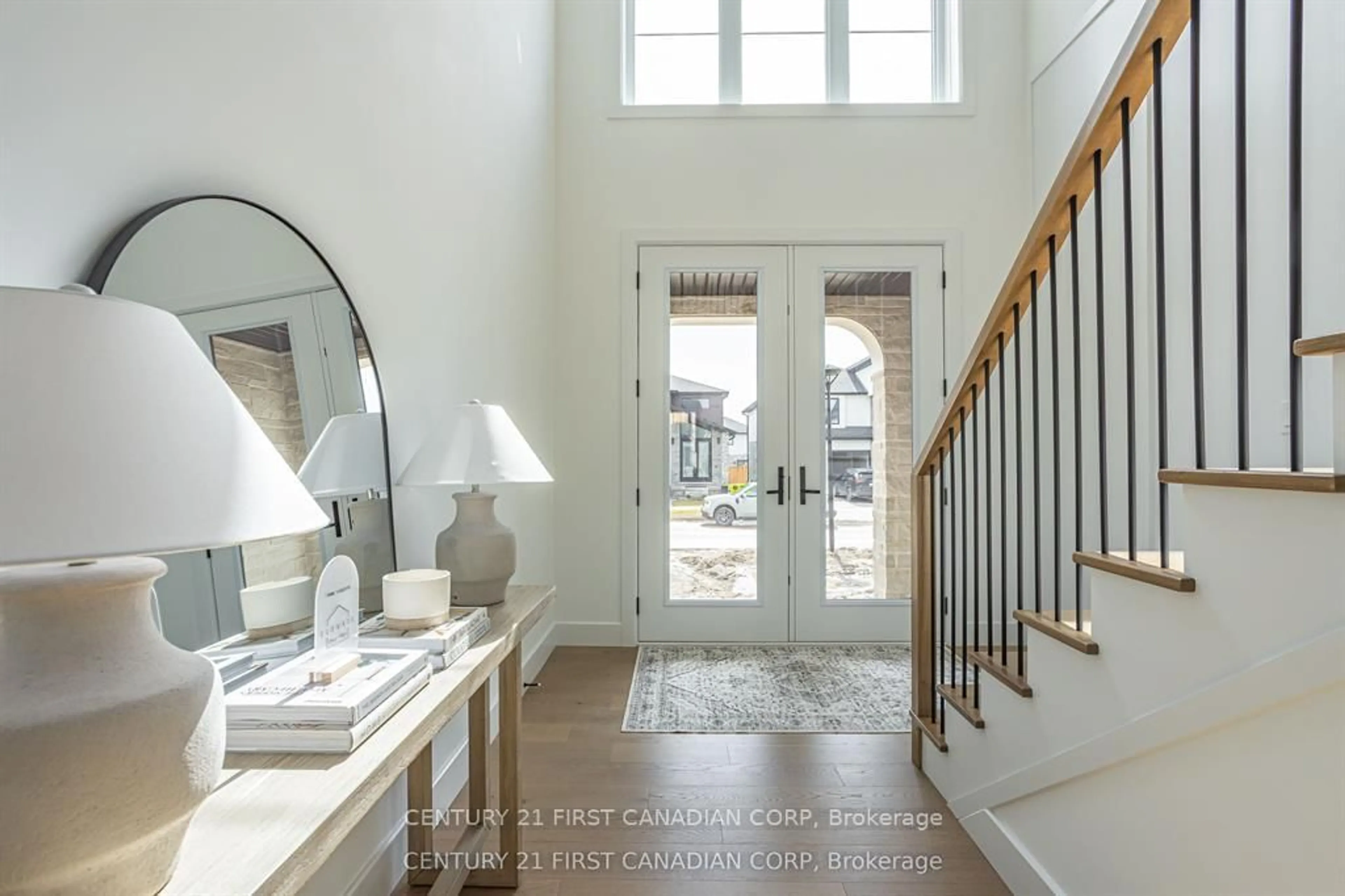 Indoor entryway for Lot 104 DARWIN Cres, London South Ontario N6P 0J6