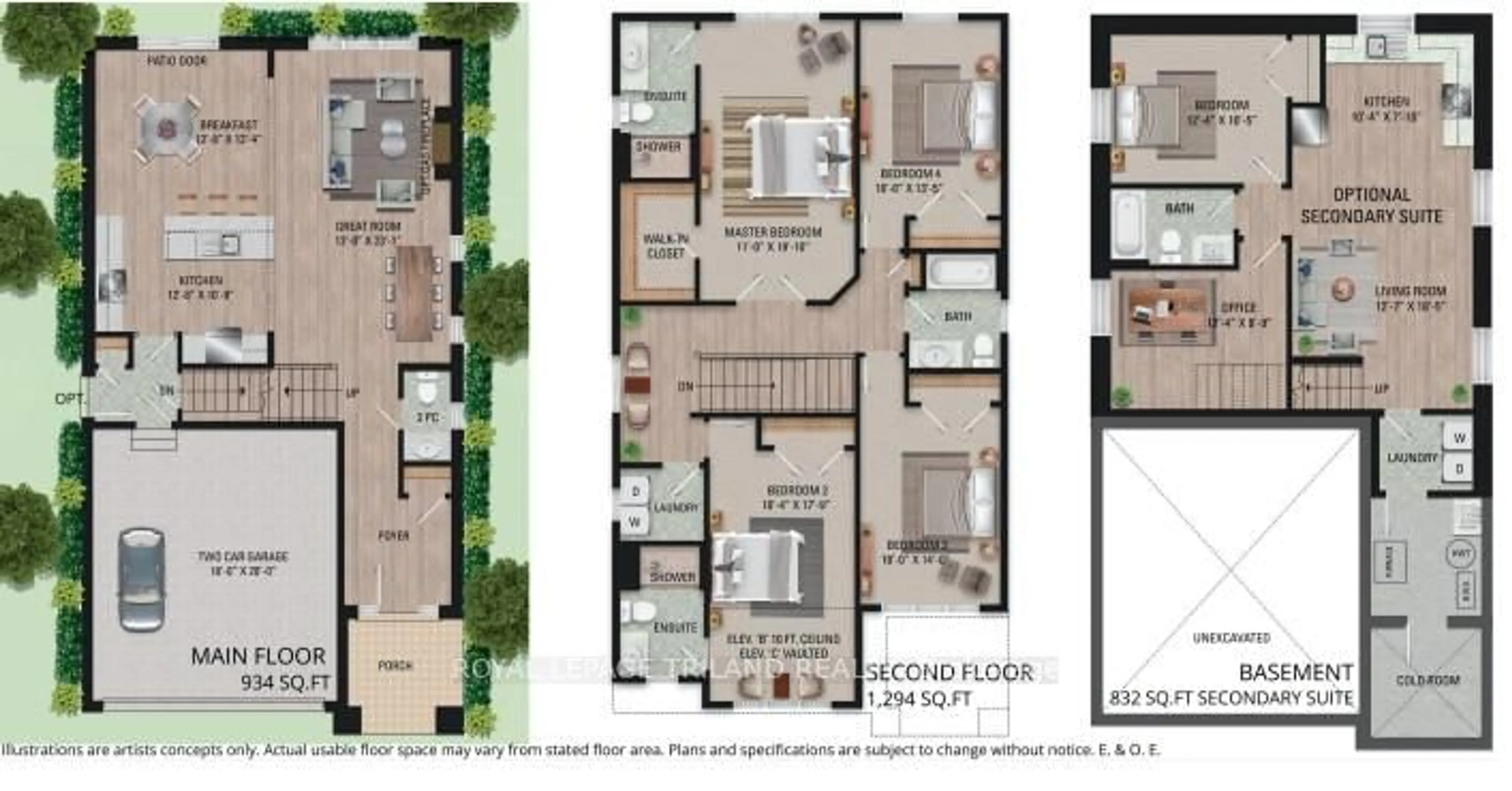 Floor plan for 6769 HEATHWOODS Ave, London South Ontario N6P 0M2