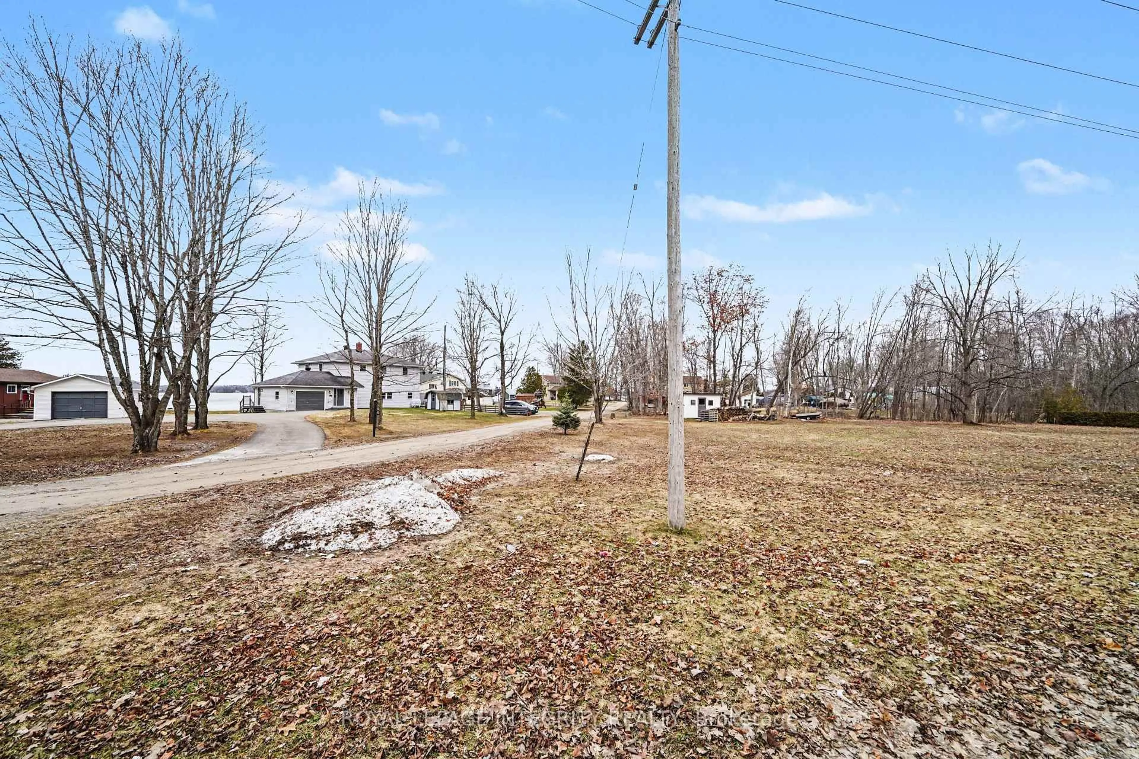 A pic from outside/outdoor area/front of a property/back of a property/a pic from drone, water/lake/river/ocean view for 88 R12 Rd, Rideau Lakes Ontario K0G 1L0