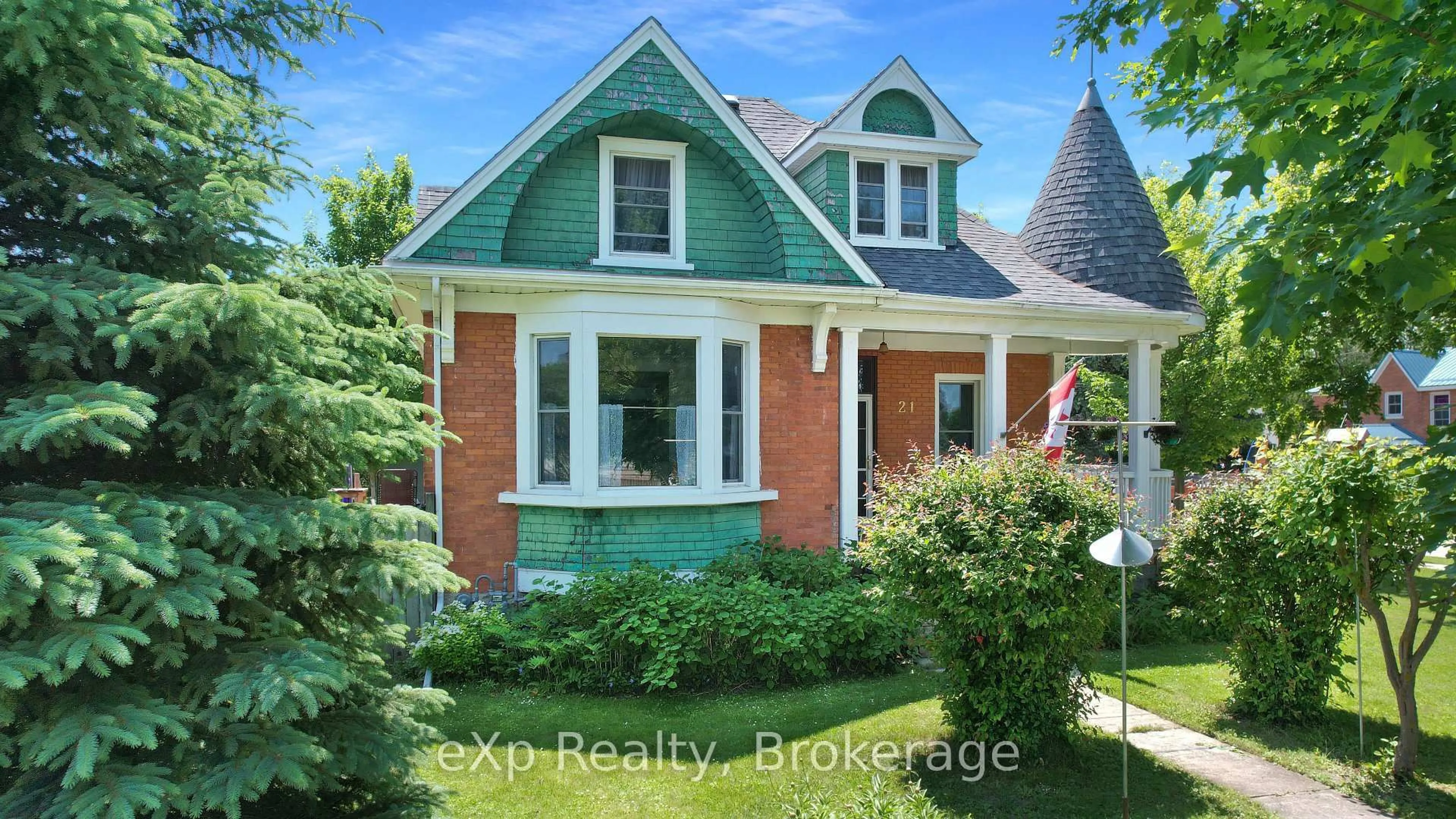 Home with brick exterior material, street for 21 William St, Minto Ontario N0G 1M0