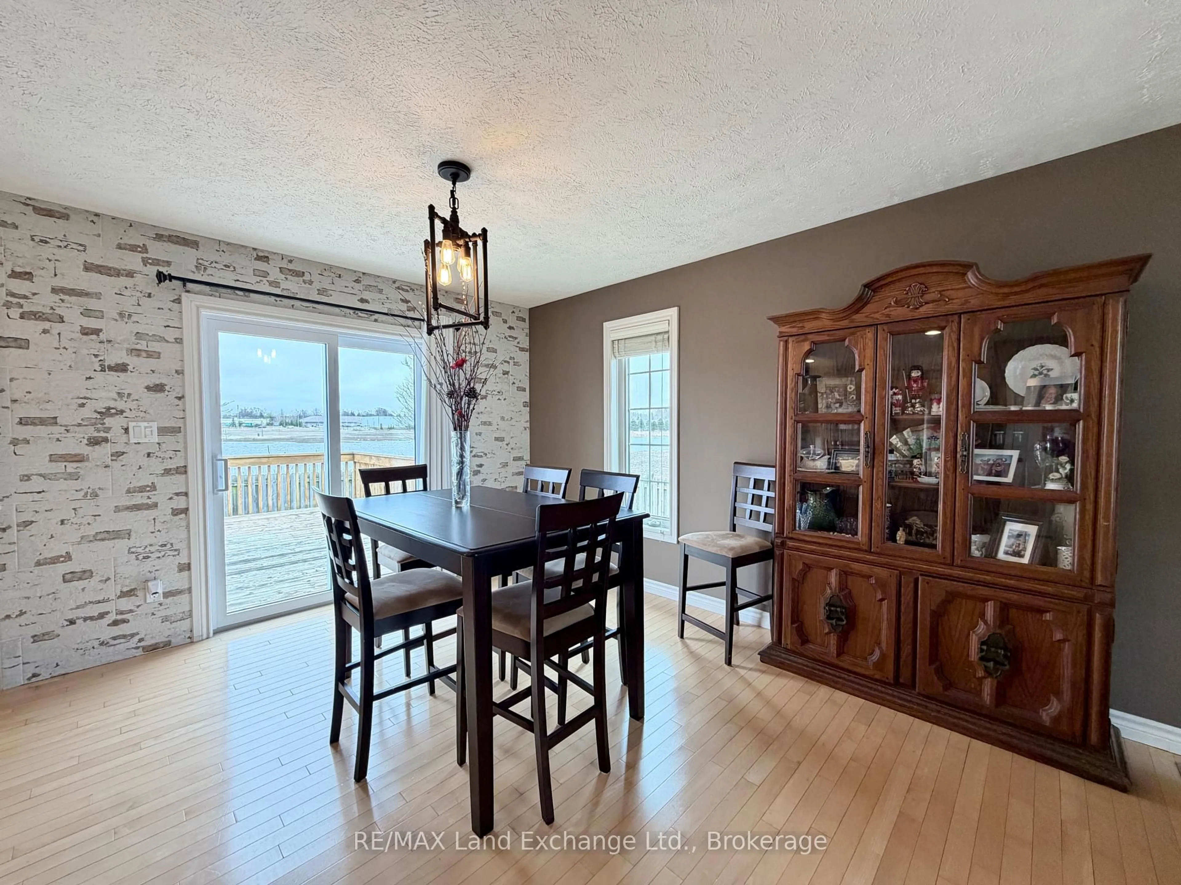 Dining room, wood/laminate floor for 161 STICKEL St, Saugeen Shores Ontario N0H 2C1