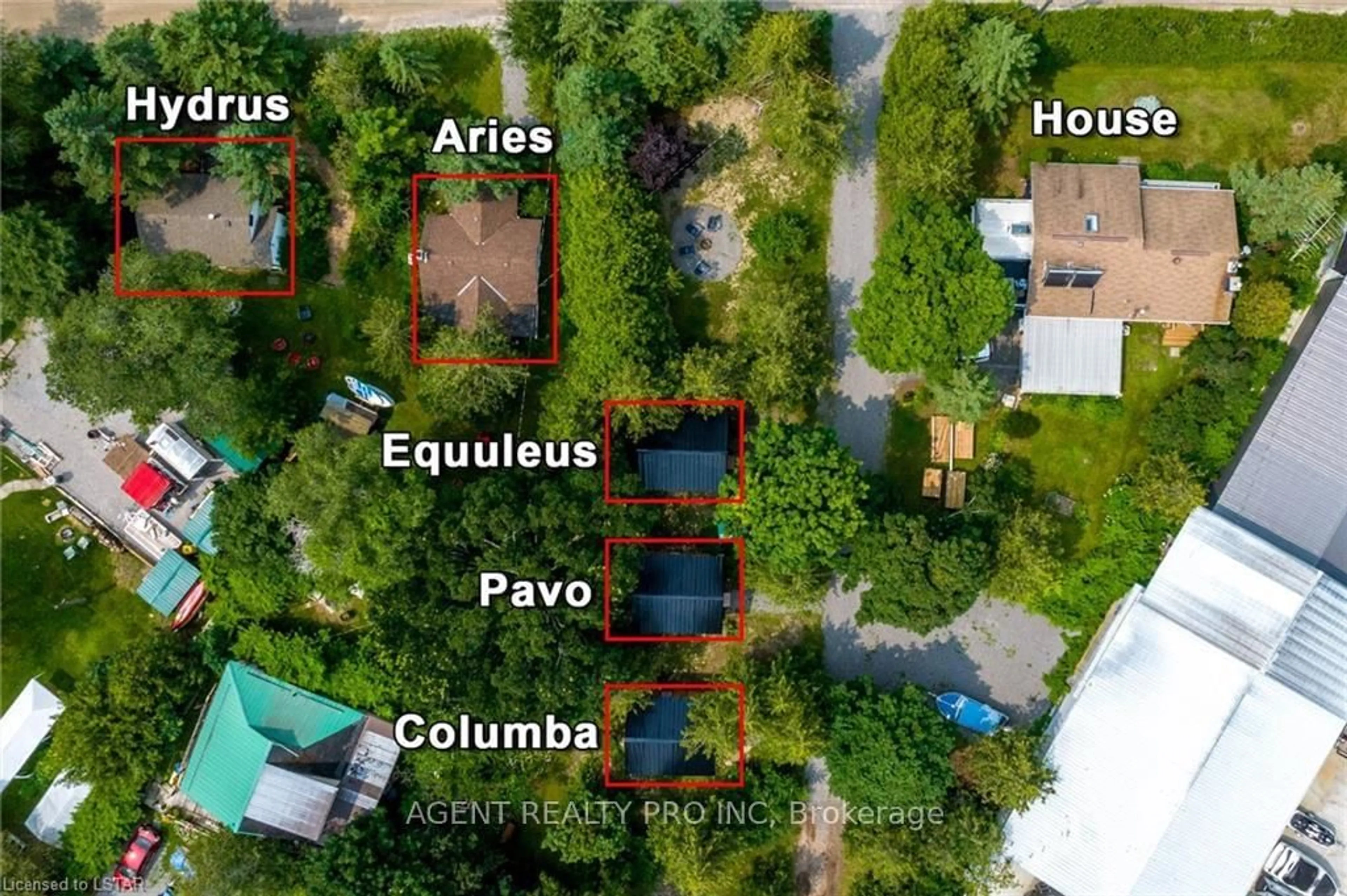 A pic from outside/outdoor area/front of a property/back of a property/a pic from drone, city buildings view from balcony for 21 Oriole Rd, Kawartha Lakes Ontario K0M 1N0