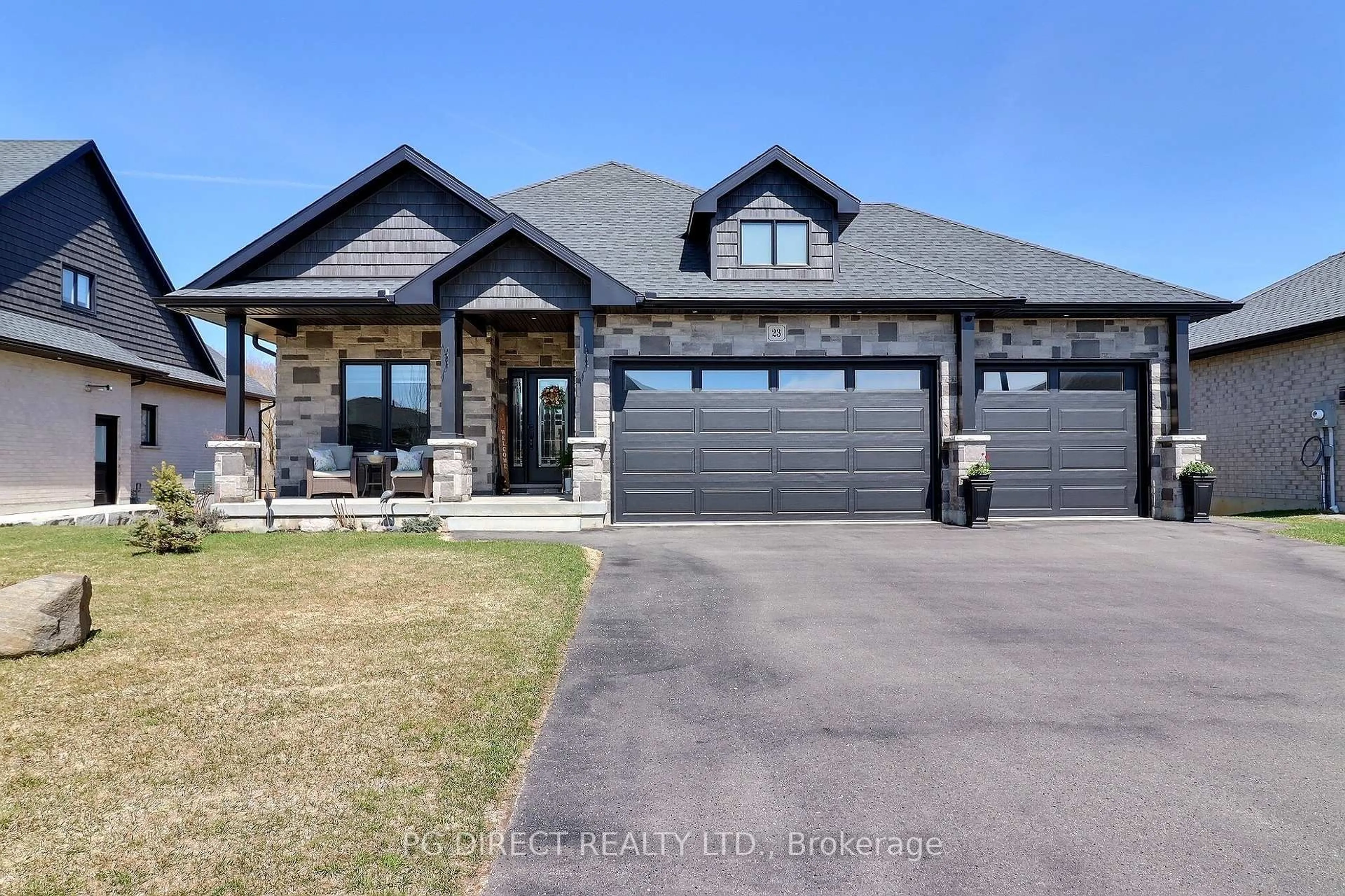Home with brick exterior material, street for 23 Winchester Cres, North Perth Ontario N4W 0J8