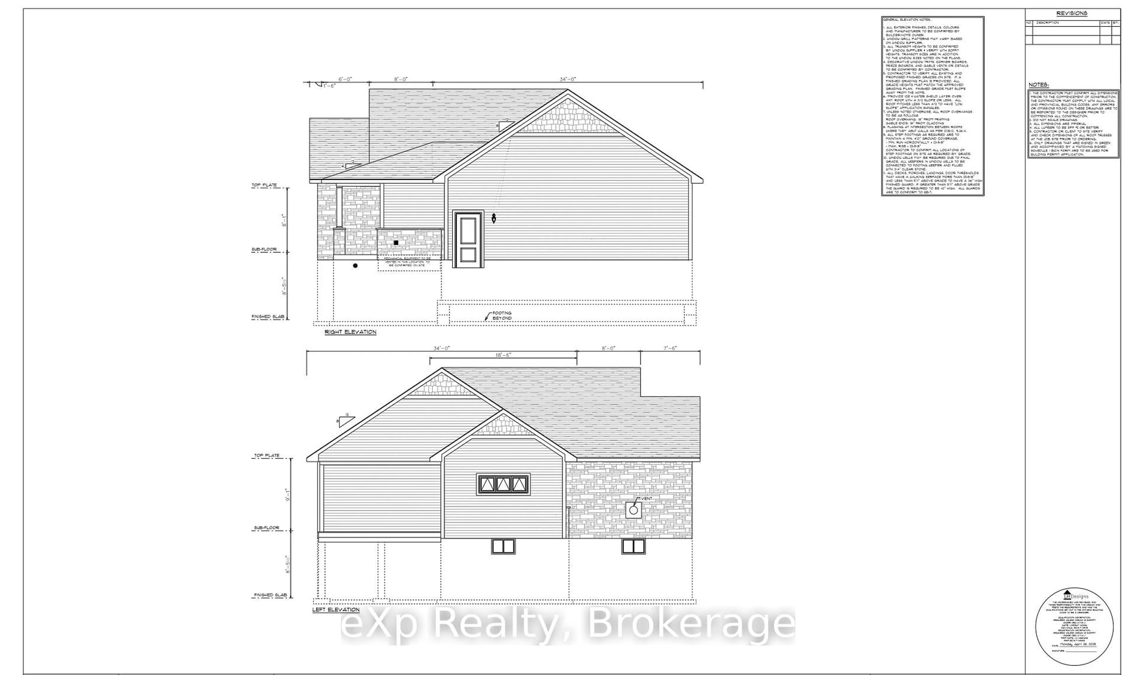 Floor plan for 121 Feairs Dr, Southgate Ontario N0G 1N0