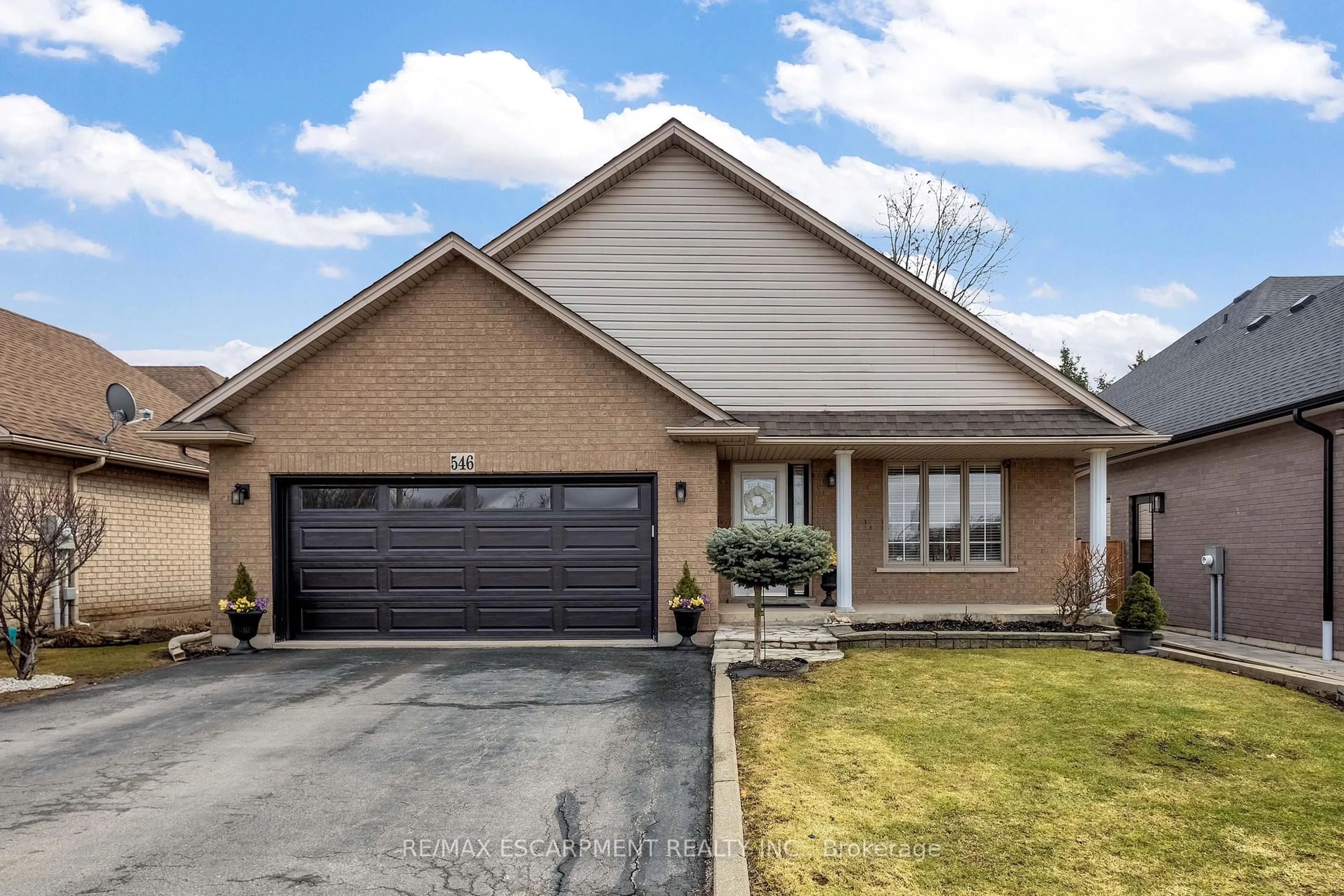 Home with brick exterior material, street for 546 Jerseyville Rd, Hamilton Ontario L9G 3L5