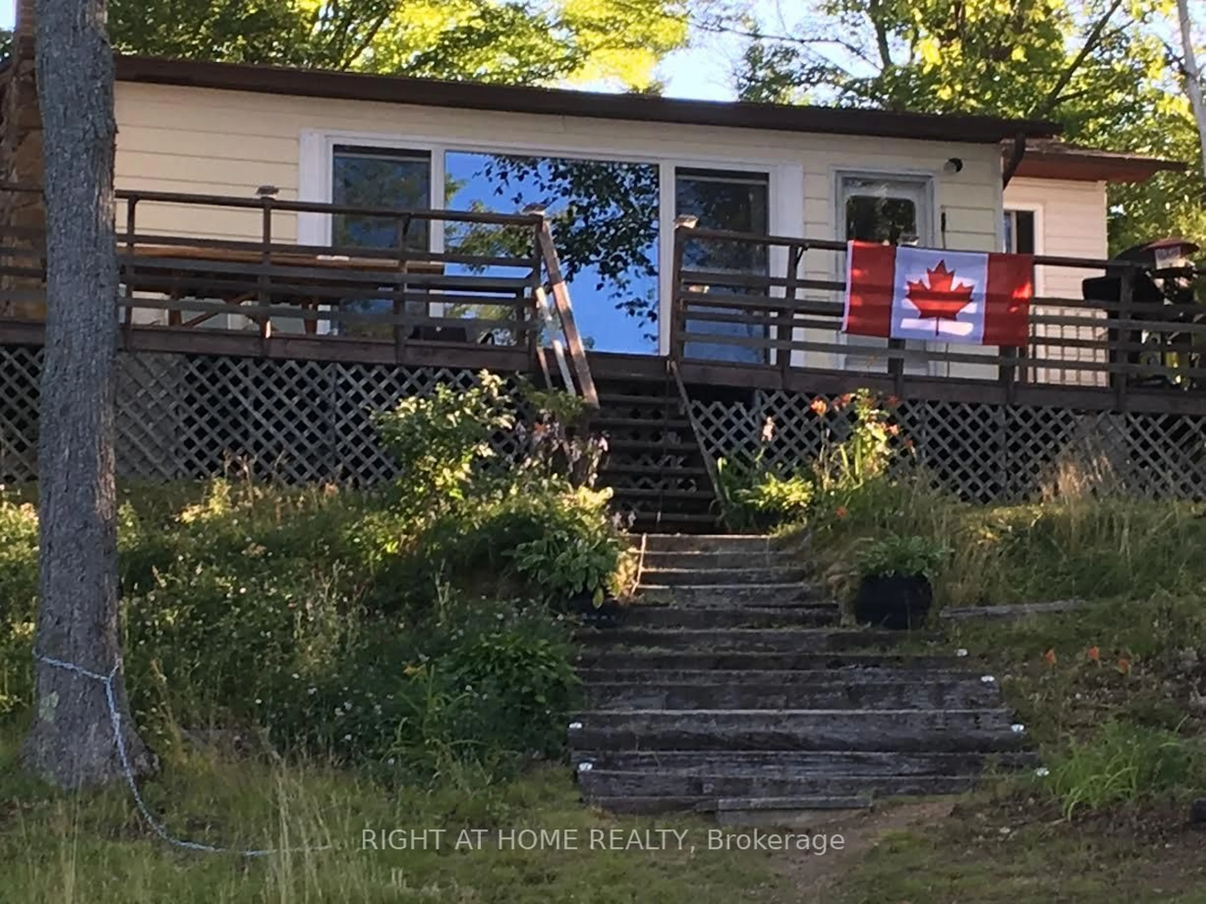 A pic from outside/outdoor area/front of a property/back of a property/a pic from drone, unknown for 47 Bentley Lake Pl, Bancroft Ontario K0L 1C0