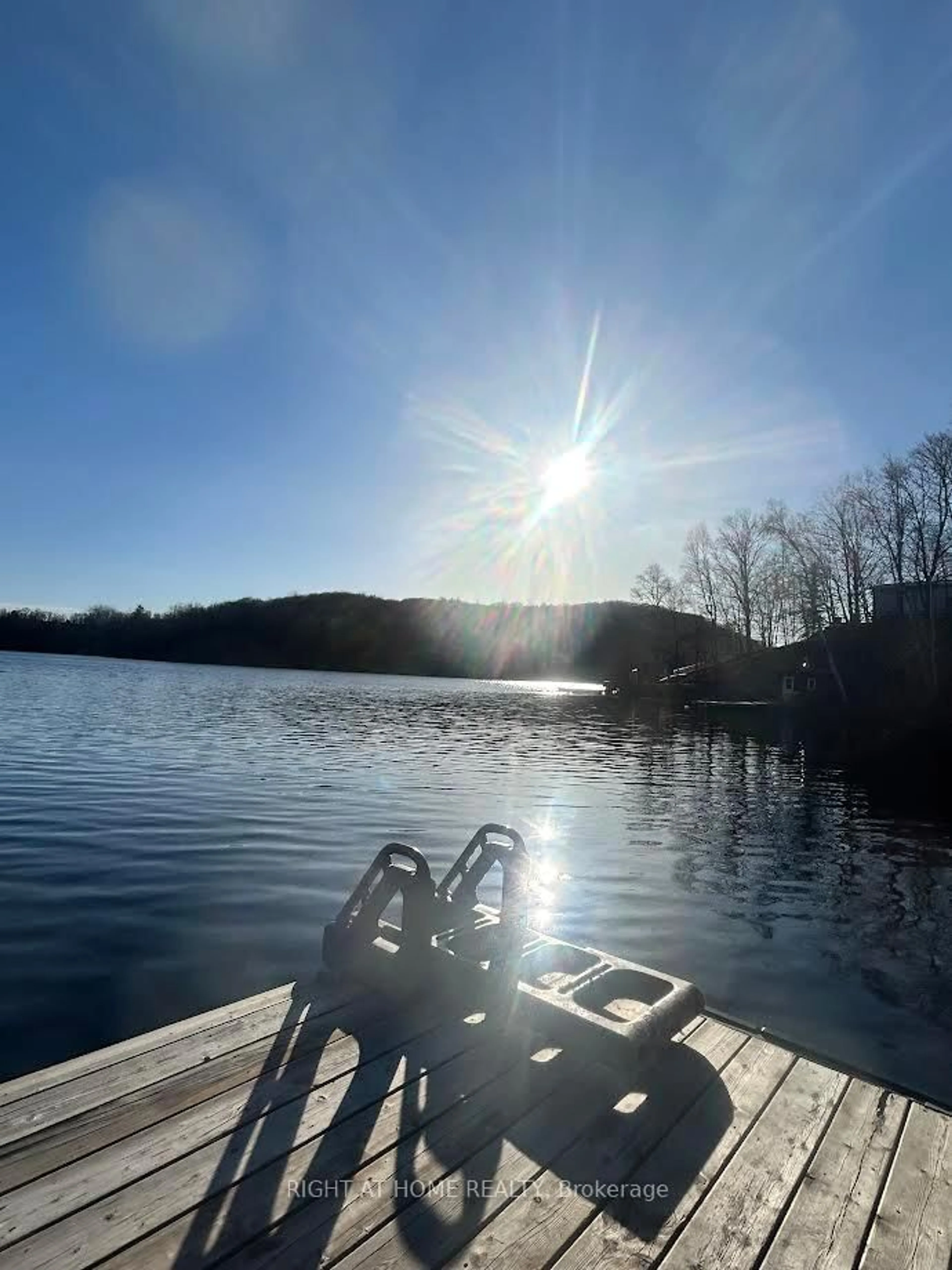 Patio, water/lake/river/ocean view for 47 Bentley Lake Pl, Bancroft Ontario K0L 1C0