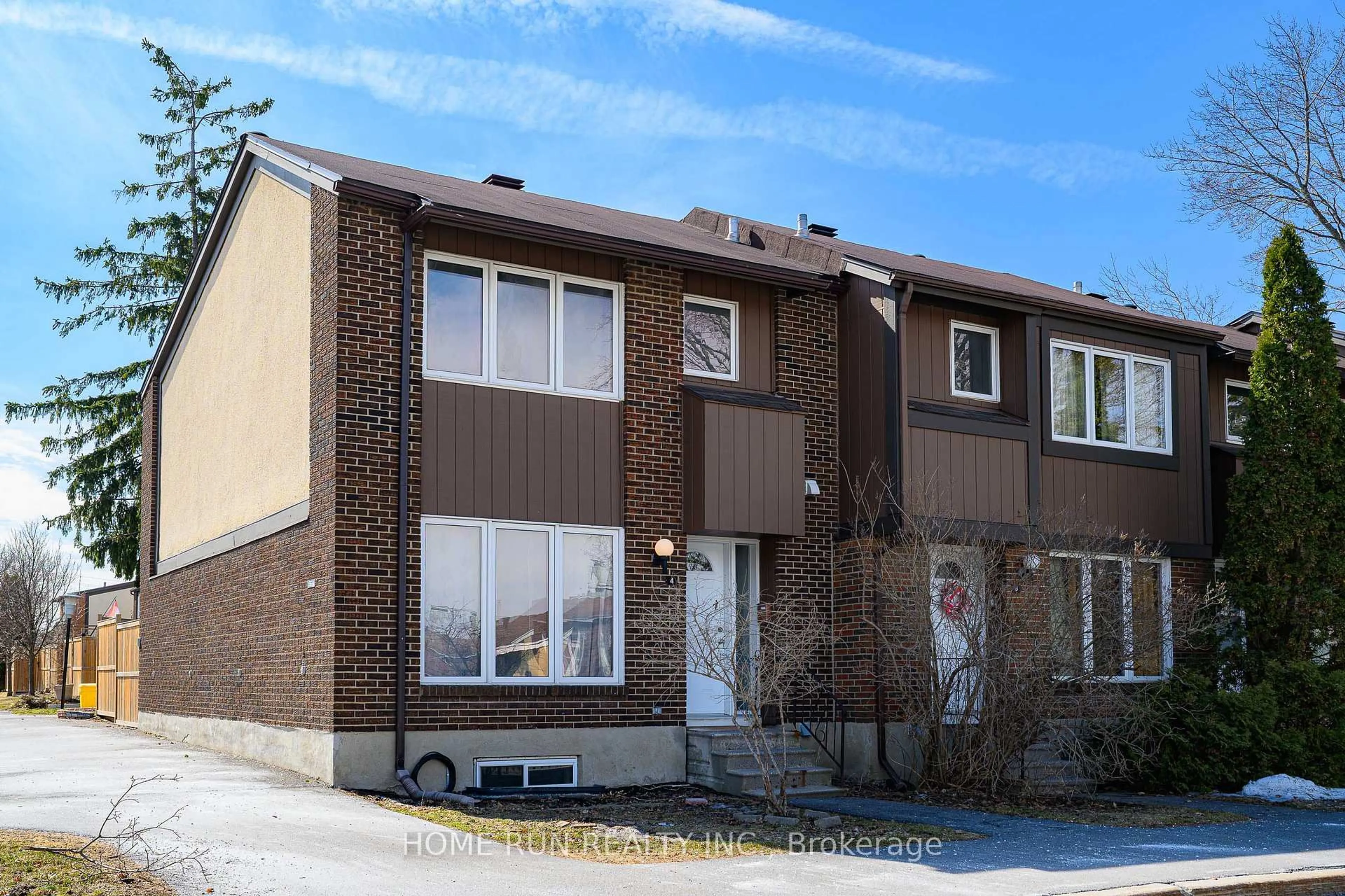 Home with brick exterior material, street for 2111 Montreal Rd #4, Ottawa Ontario K1J 8M8
