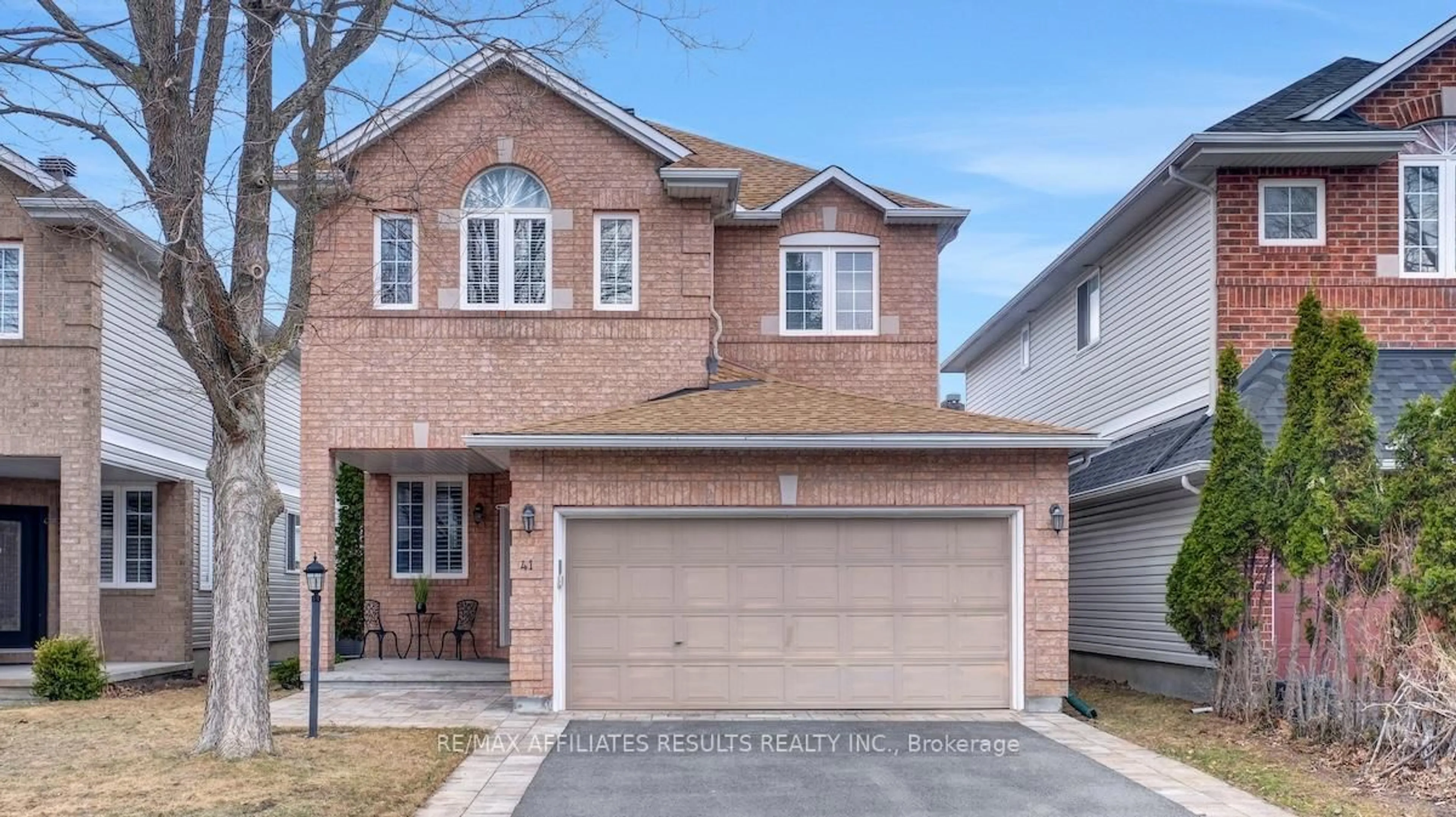 Home with brick exterior material, street for 41 Fairlop Way, Ottawa Ontario K2J 5B8