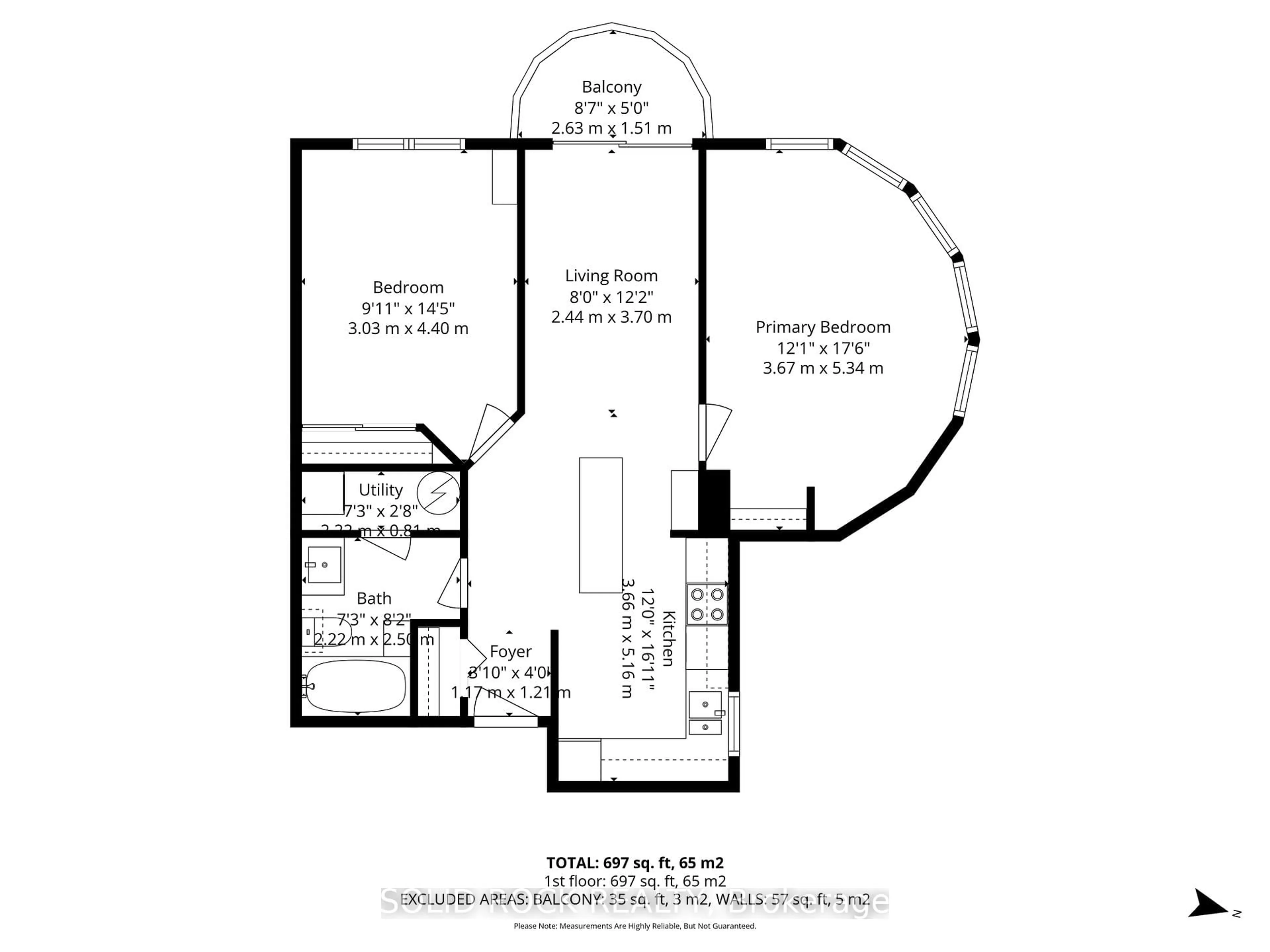 Floor plan for 1440 Heron Rd #901, Ottawa Ontario K1V 0X2