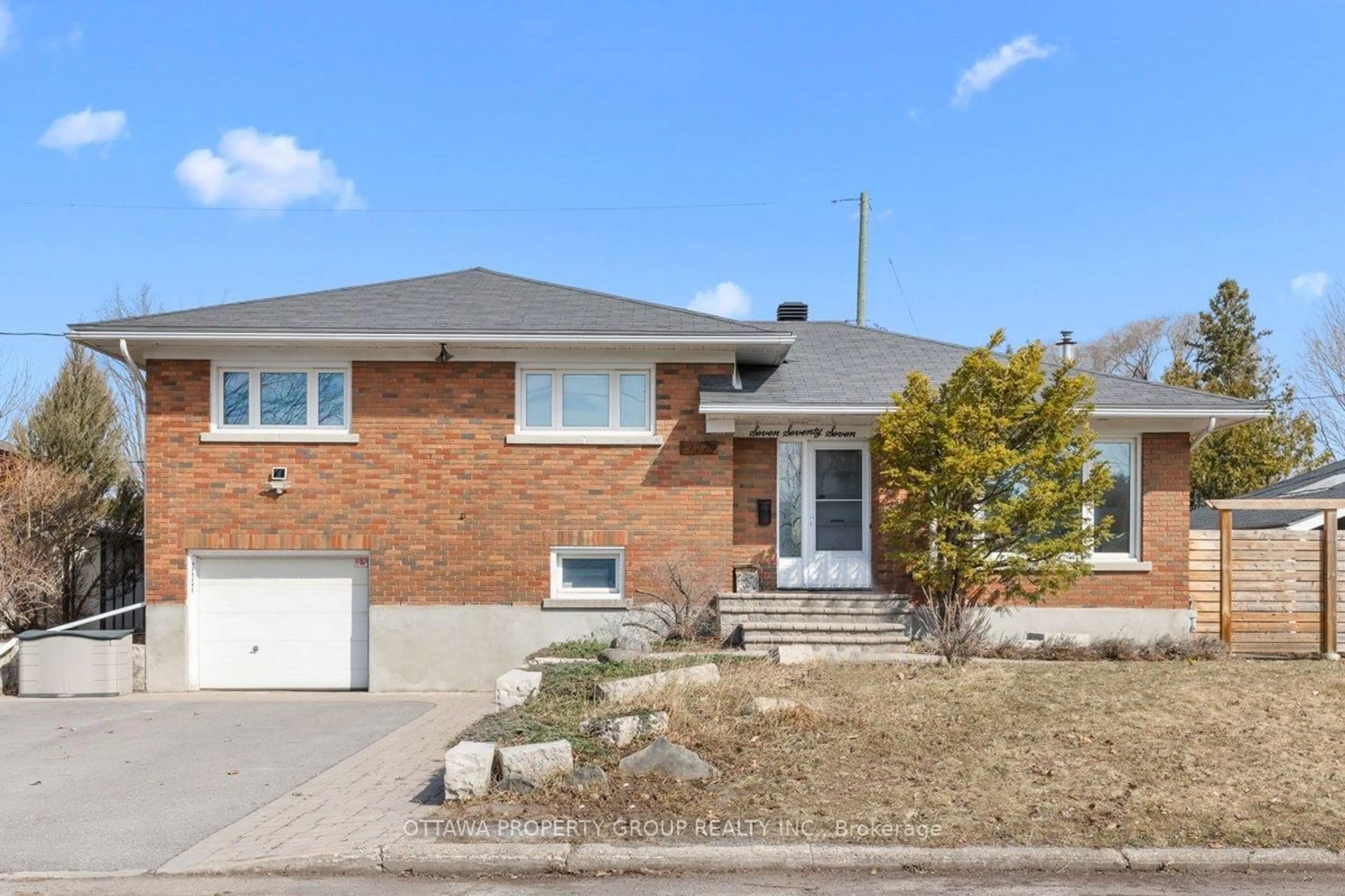 Home with brick exterior material, street for 777 Cork St, Ottawa Ontario K1G 1X8