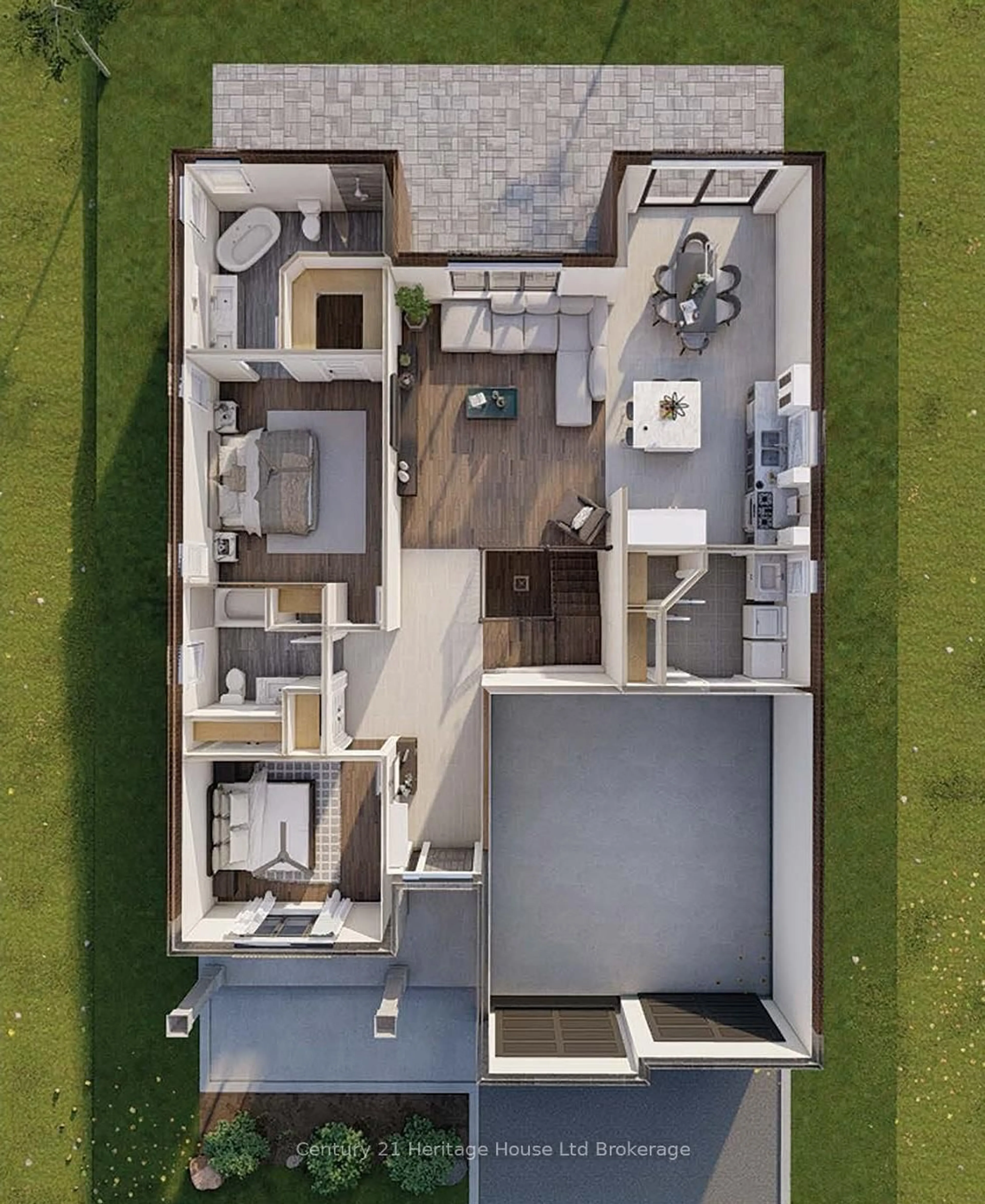 Floor plan for Lot 7 (14) Darrow Dr, Tillsonburg Ontario N4G 0L3