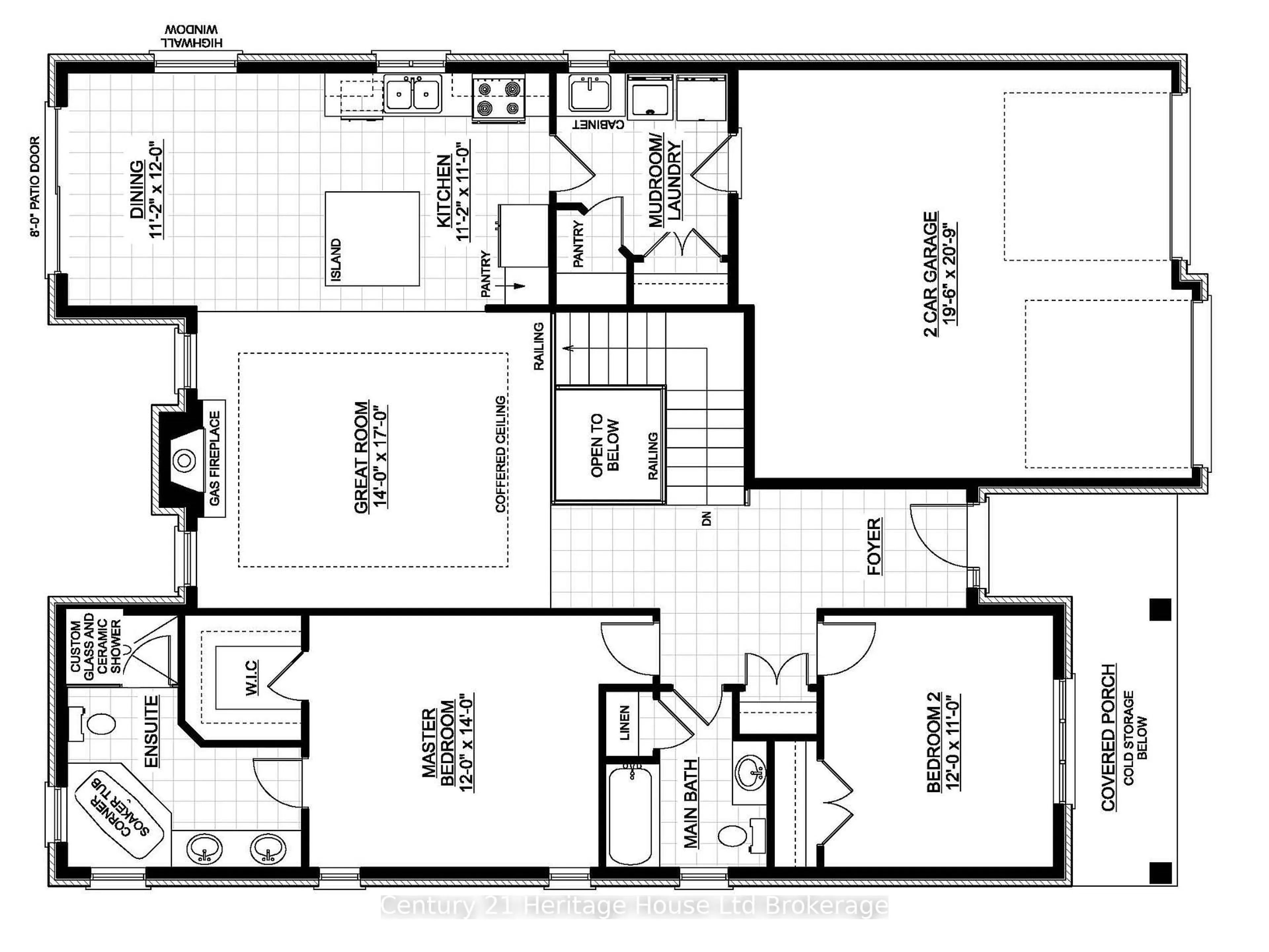 Floor plan for Lot 7 (14) Darrow Dr, Tillsonburg Ontario N4G 0L3
