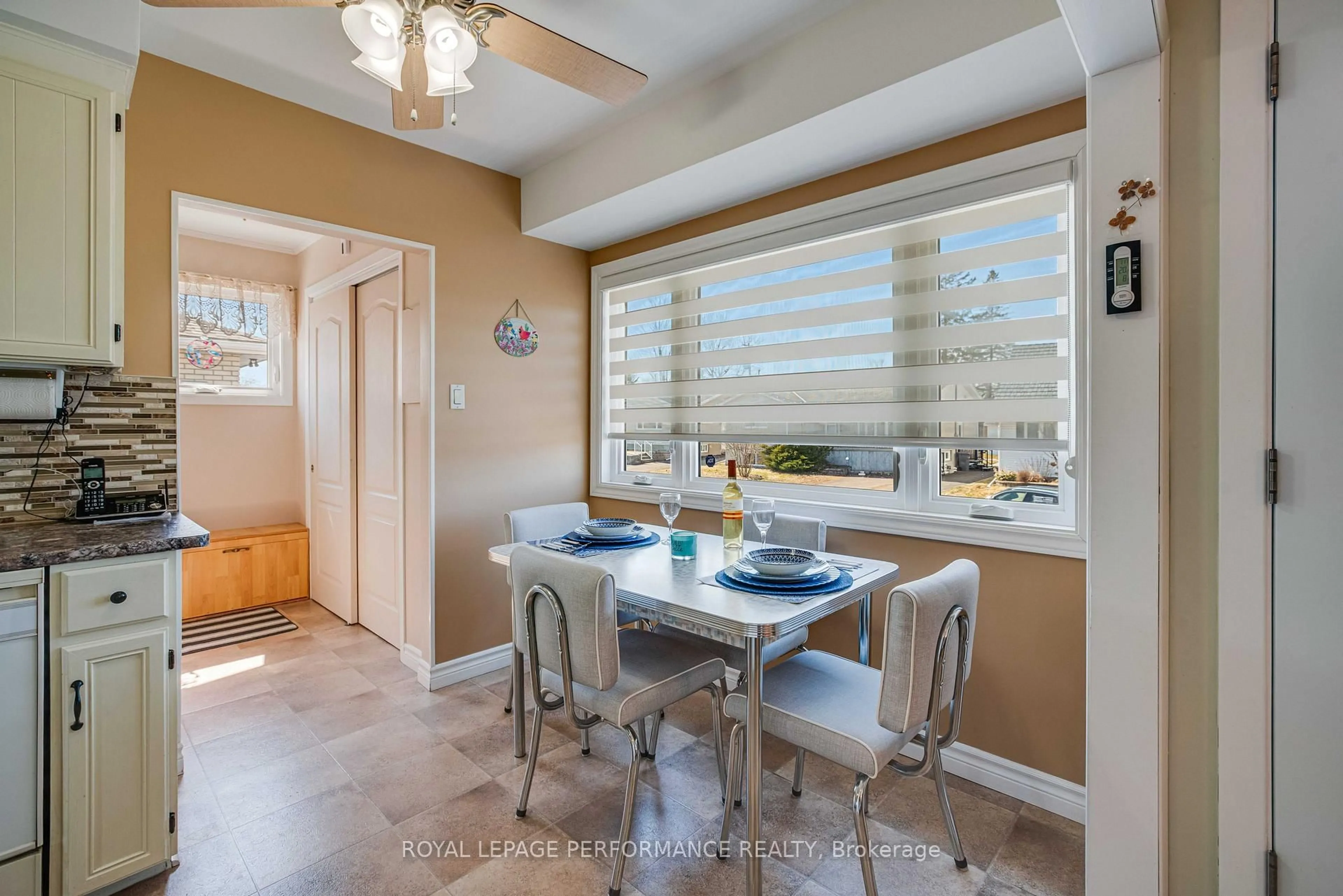 Dining room, ceramic/tile floor for 459 Theriault St, Hawkesbury Ontario K6A 1Z4