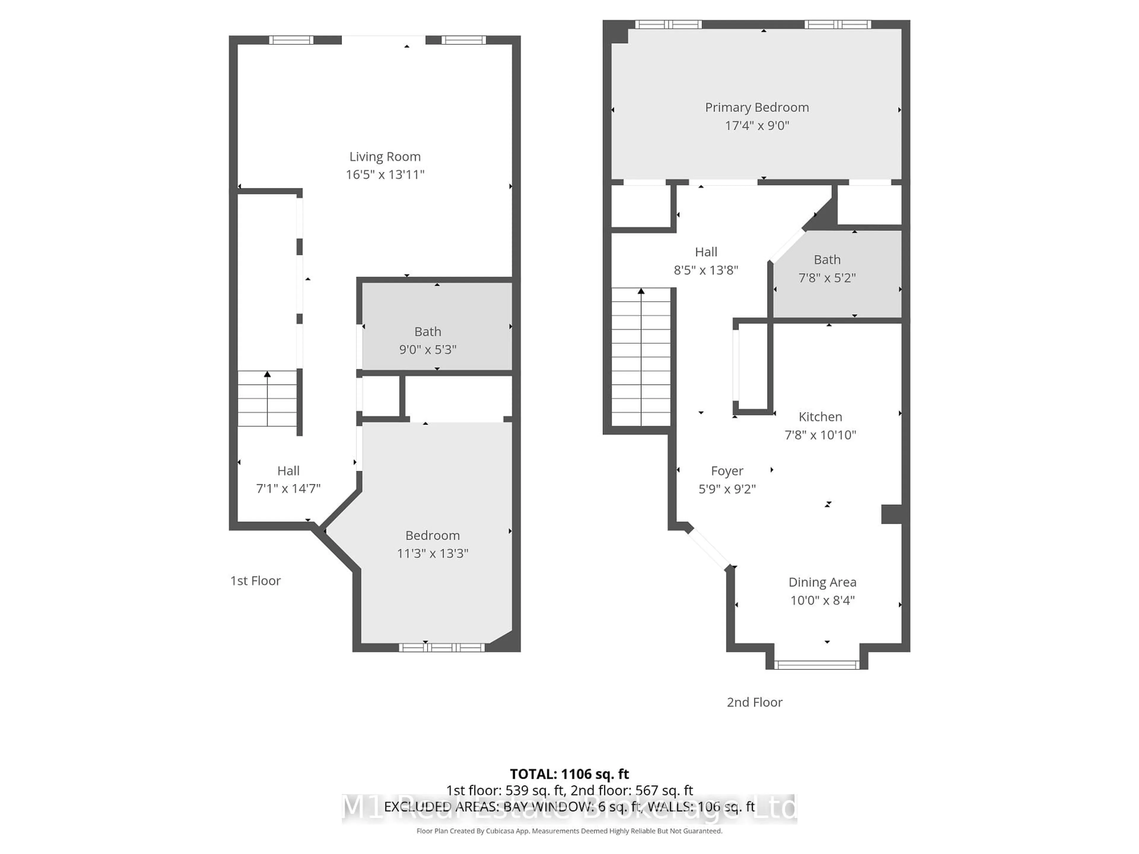 Floor plan for 15 Carere Cres #46B, Guelph Ontario N1E 0K4