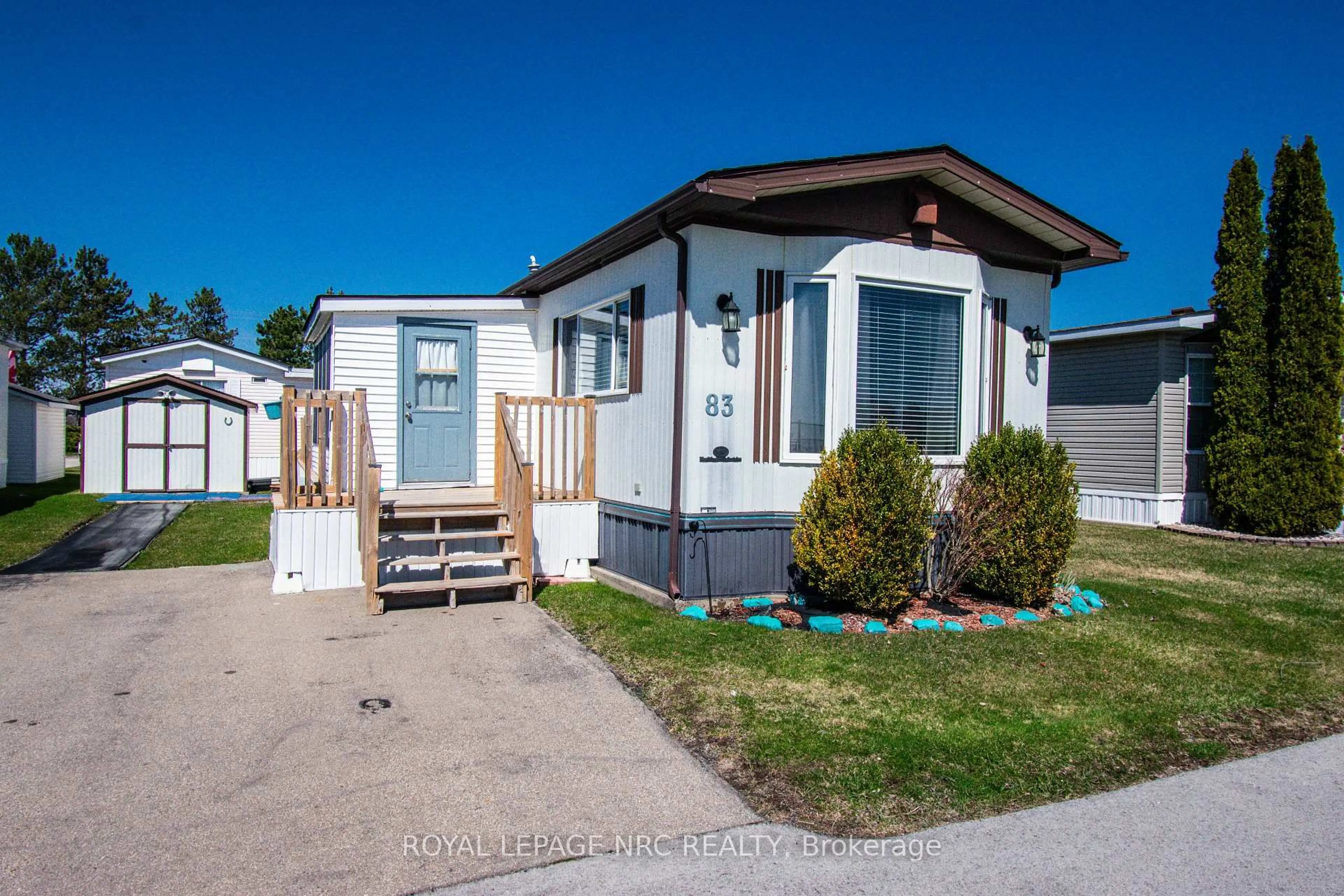 Home with vinyl exterior material, street for 3033 TOWNLINE Rd #83, Fort Erie Ontario L0S 1S0