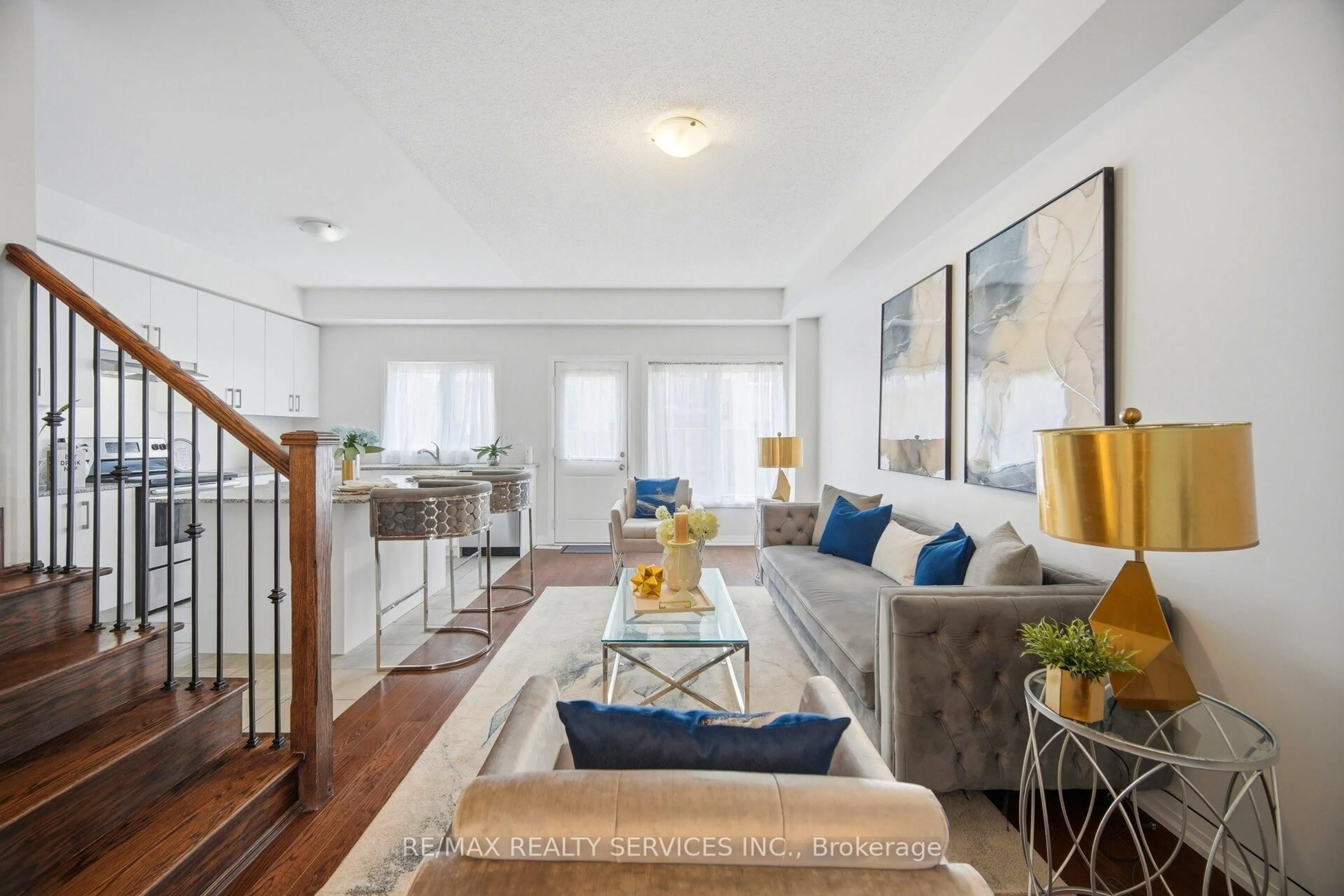 Living room with furniture, unknown for 6 Landsborough St, East Luther Grand Valley Ontario L9W 7R1