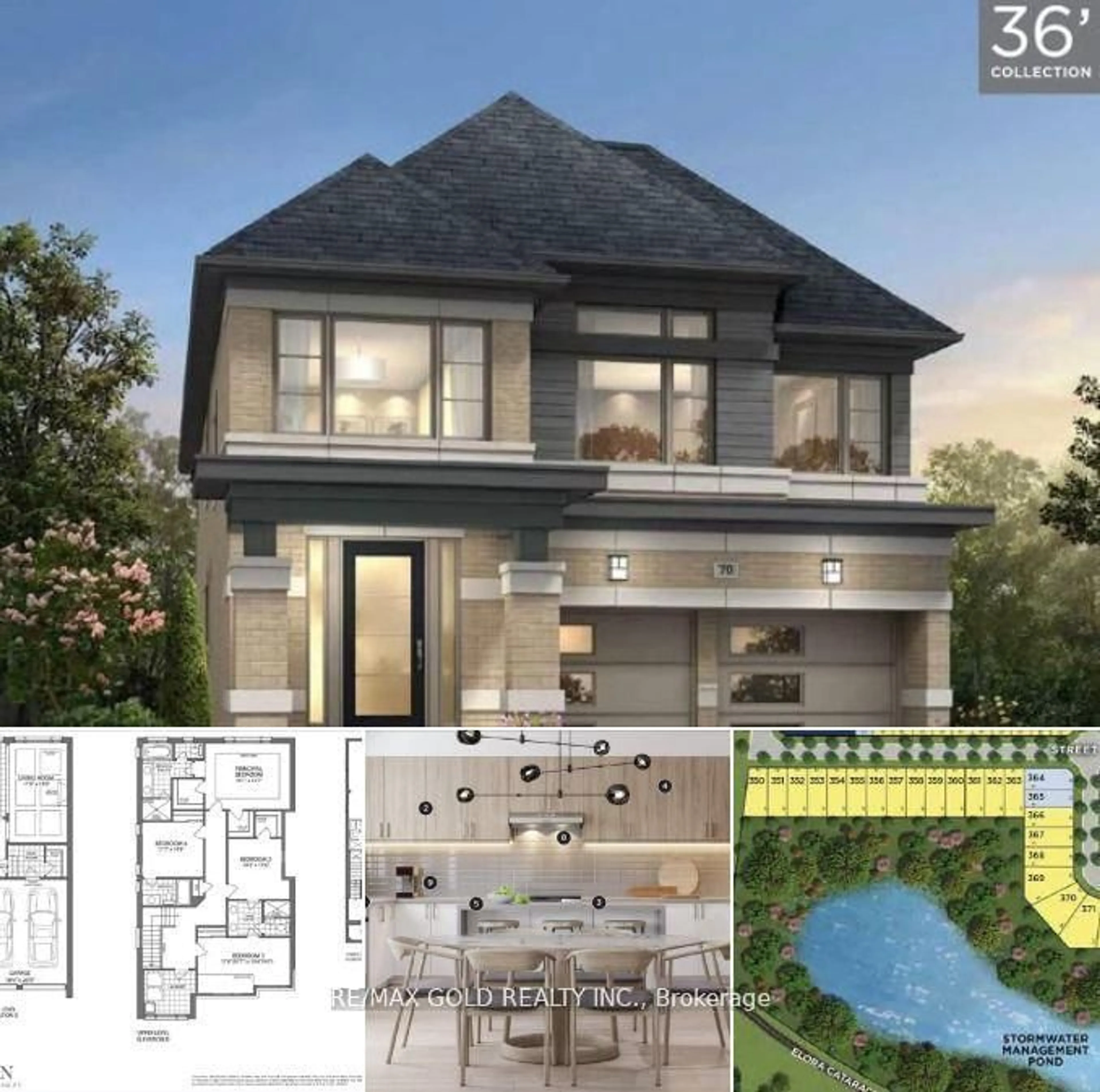 Home with brick exterior material, street for 103 Player Dr, Erin Ontario N0B 1T0