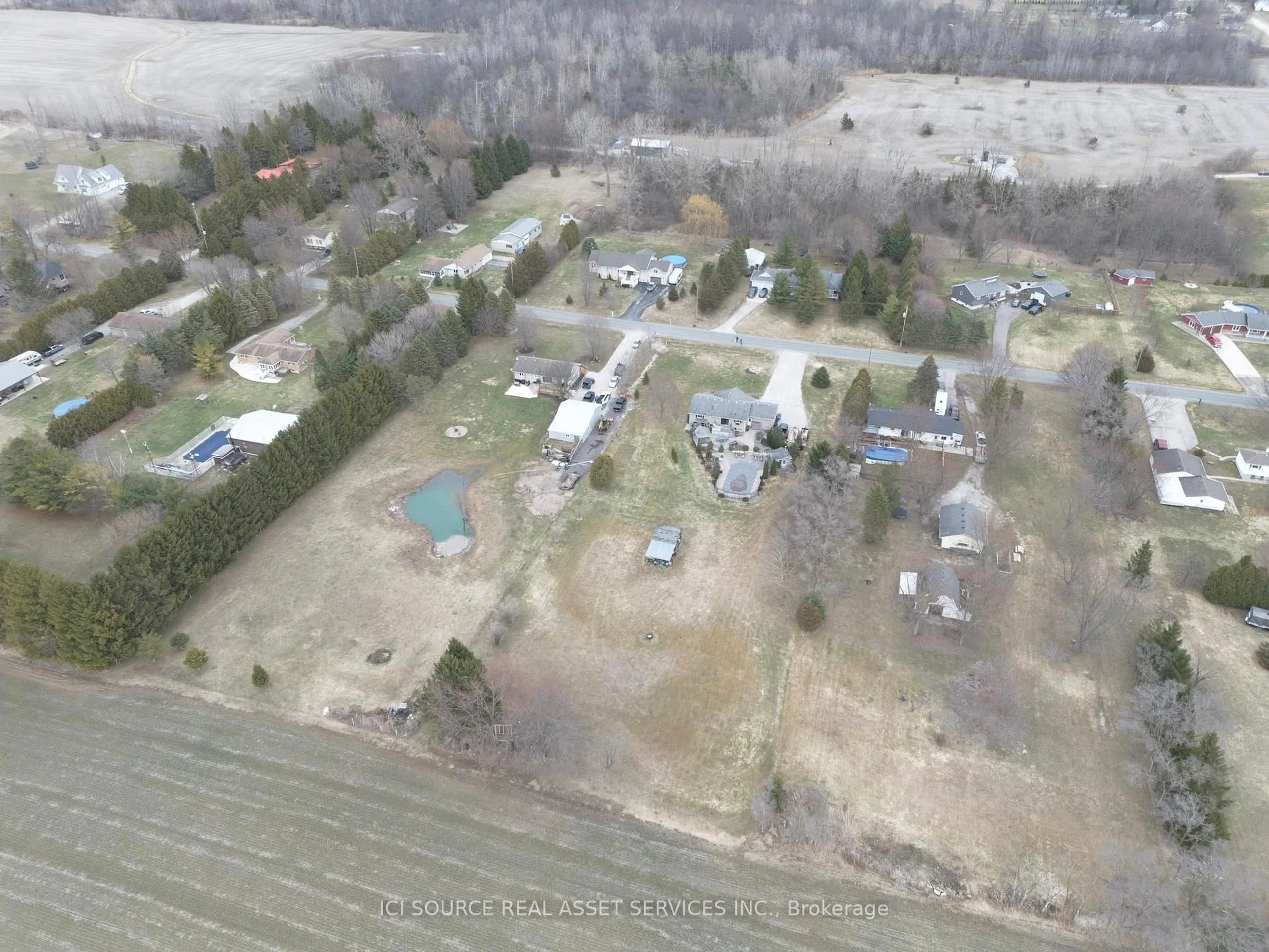 A pic from outside/outdoor area/front of a property/back of a property/a pic from drone, unknown for 4635 Kettle Lane, Enniskillen Ontario N0N 1R0