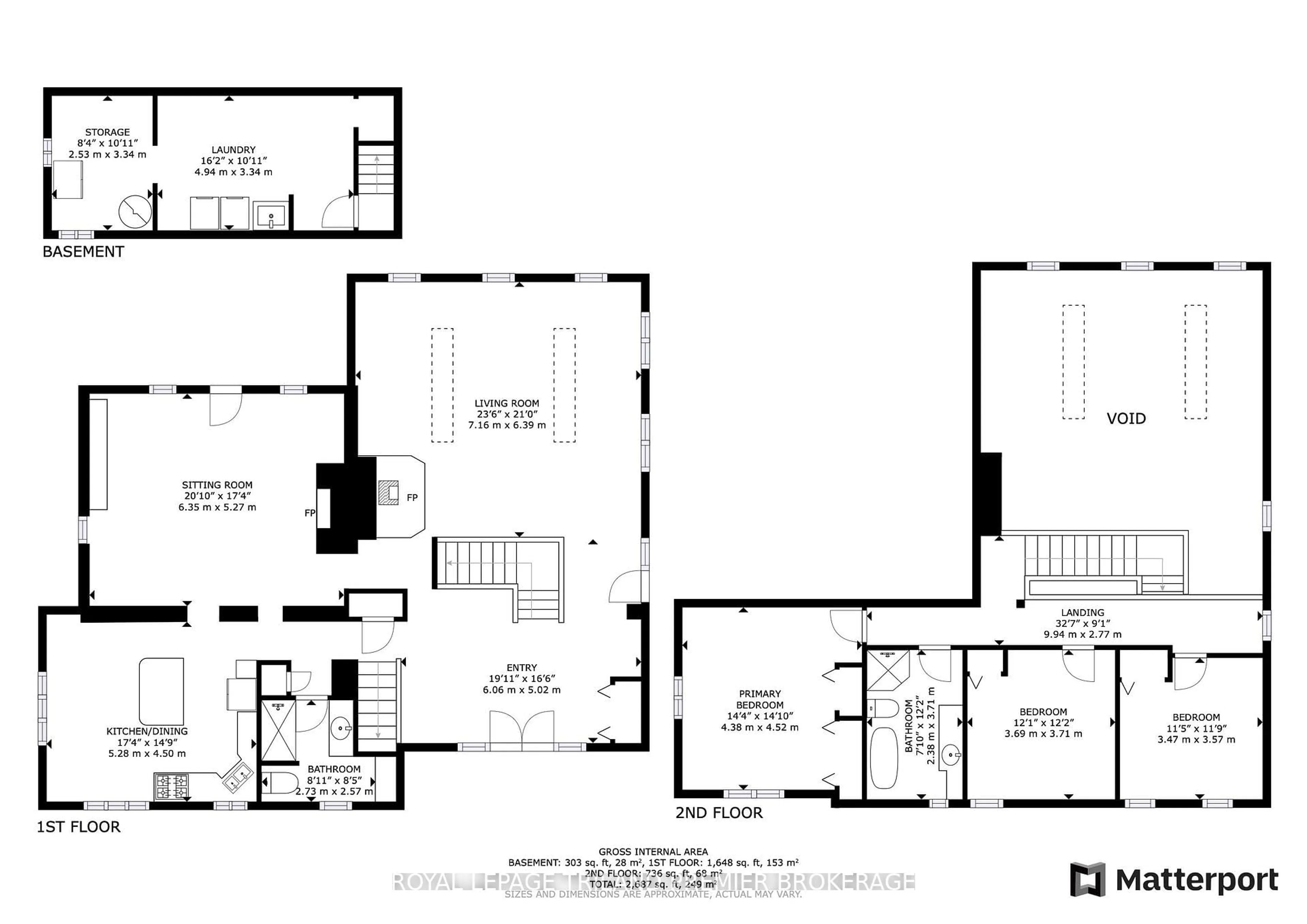 Floor plan for 9936 ONTARIO St, Lambton Shores Ontario N0M 2L0