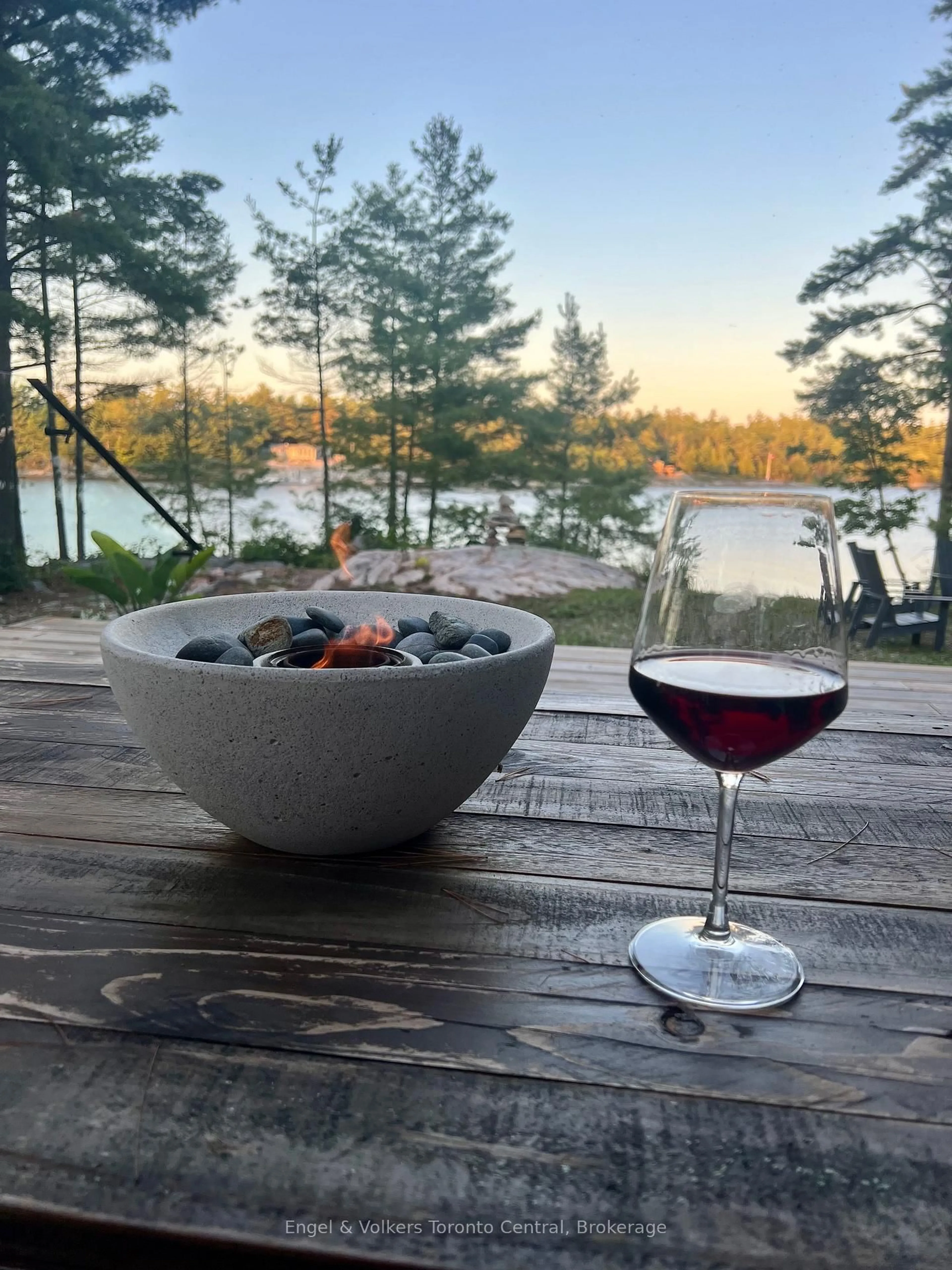 Patio, water/lake/river/ocean view for 736 2190 Island, Georgian Bay Ontario P0E 1E0