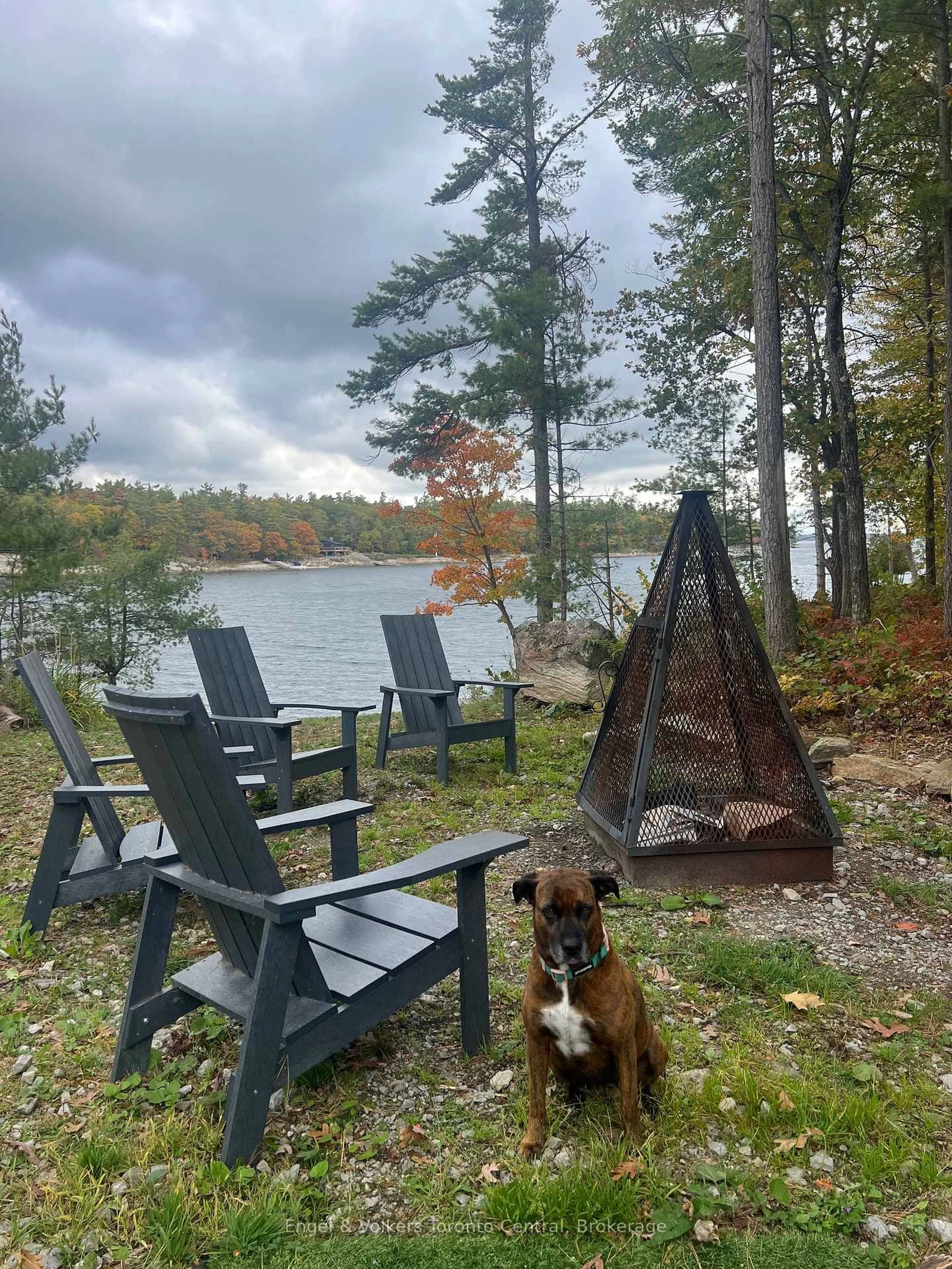 Patio, water/lake/river/ocean view for 736 2190 Island, Georgian Bay Ontario P0E 1E0