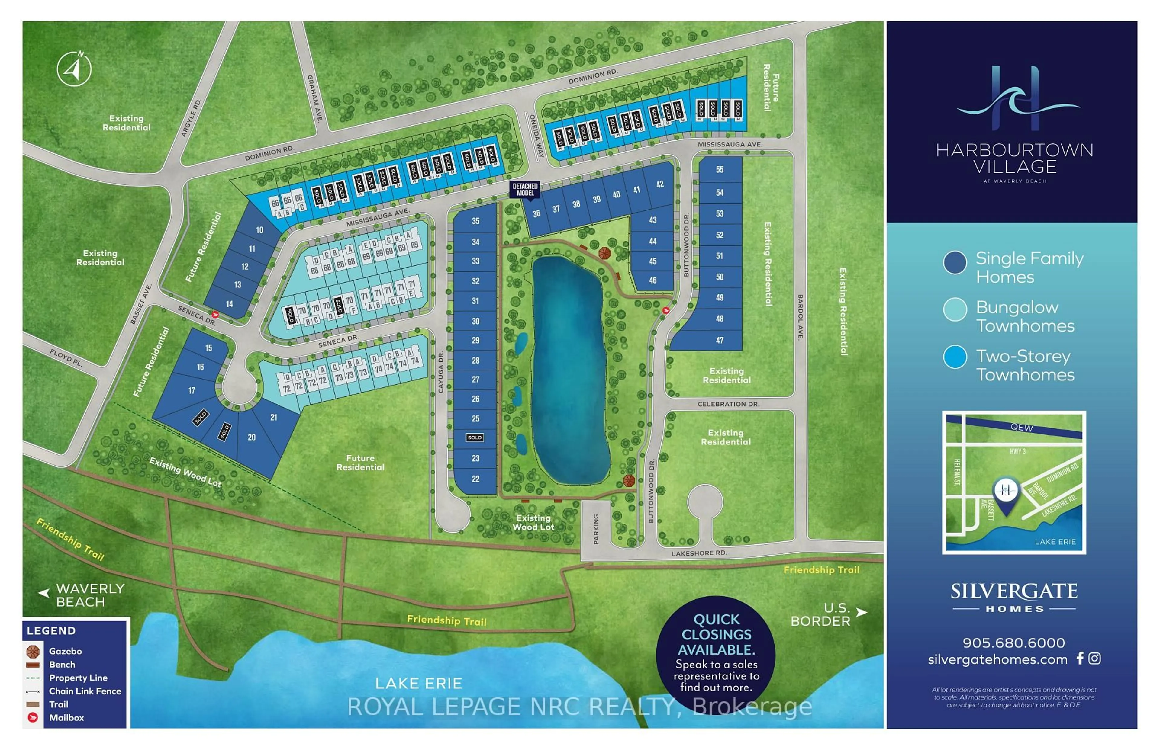 Picture of a map for LOT 49 BUTTONWOOD Ave, Fort Erie Ontario L2A 1C2