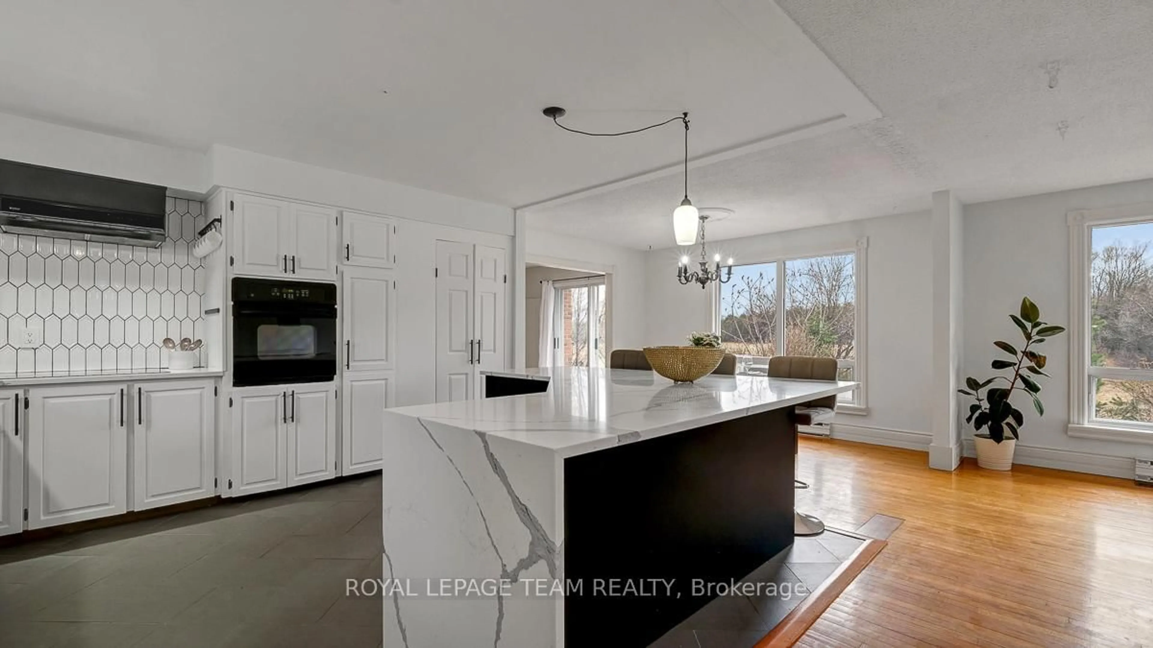 Open concept kitchen, ceramic/tile floor for 667 Ramsay 4a Concession, Carleton Place Ontario K7C 3P1