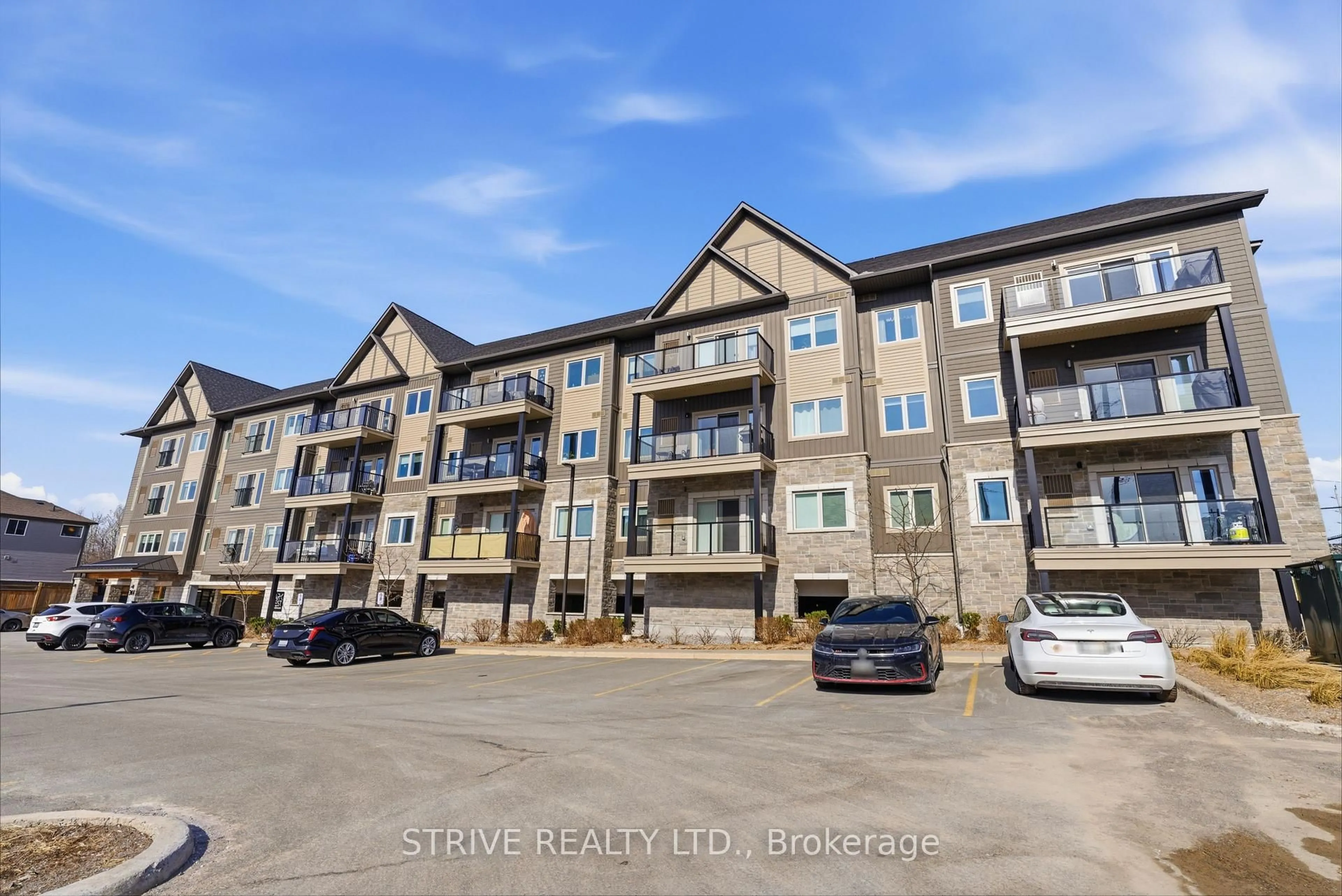 A pic from outside/outdoor area/front of a property/back of a property/a pic from drone, unknown for 344 Florence Dr #206, Peterborough Ontario K0J 0K4