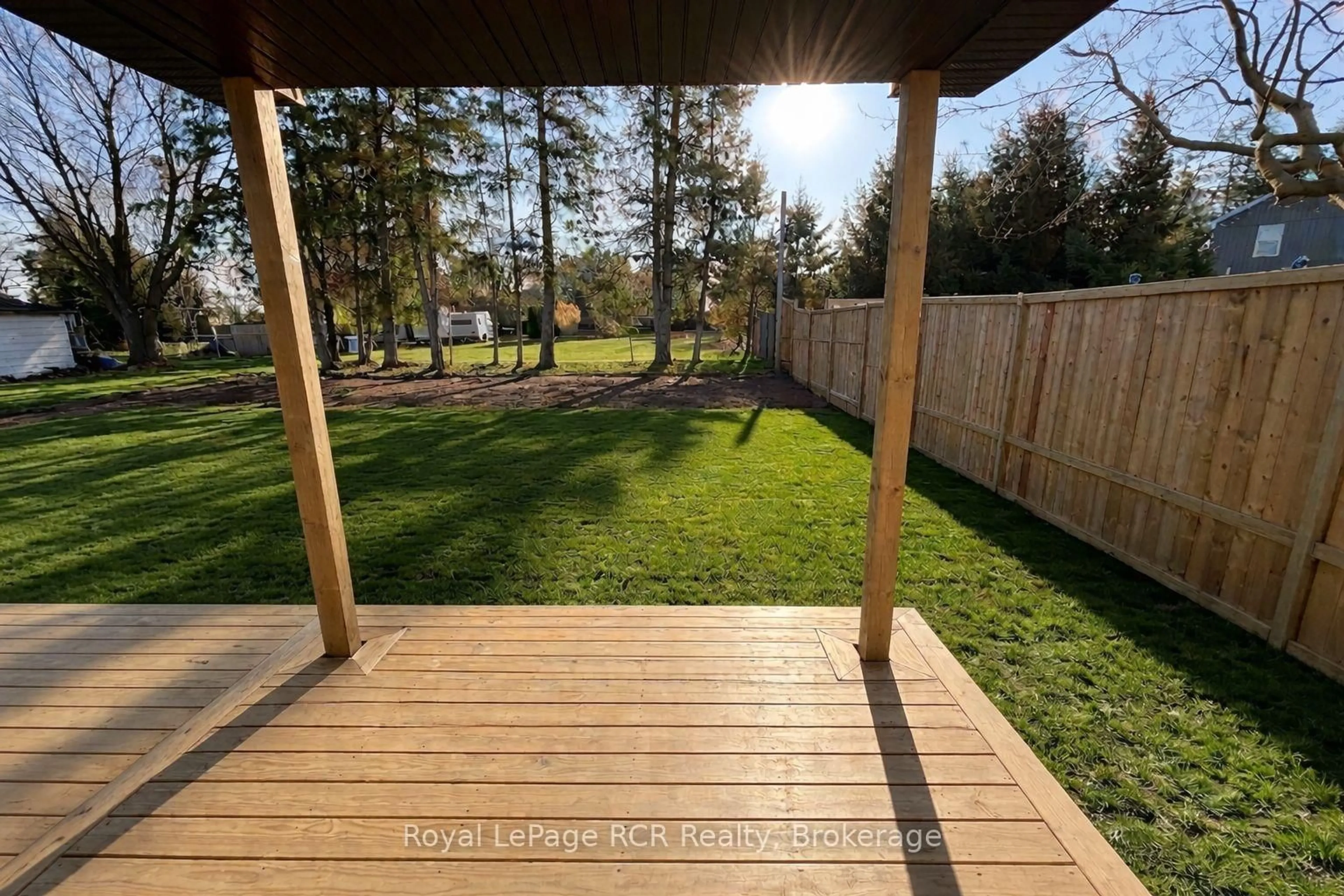 Patio, forest/trees view for 88 Griffith St, Brockton Ontario N0G 2V0