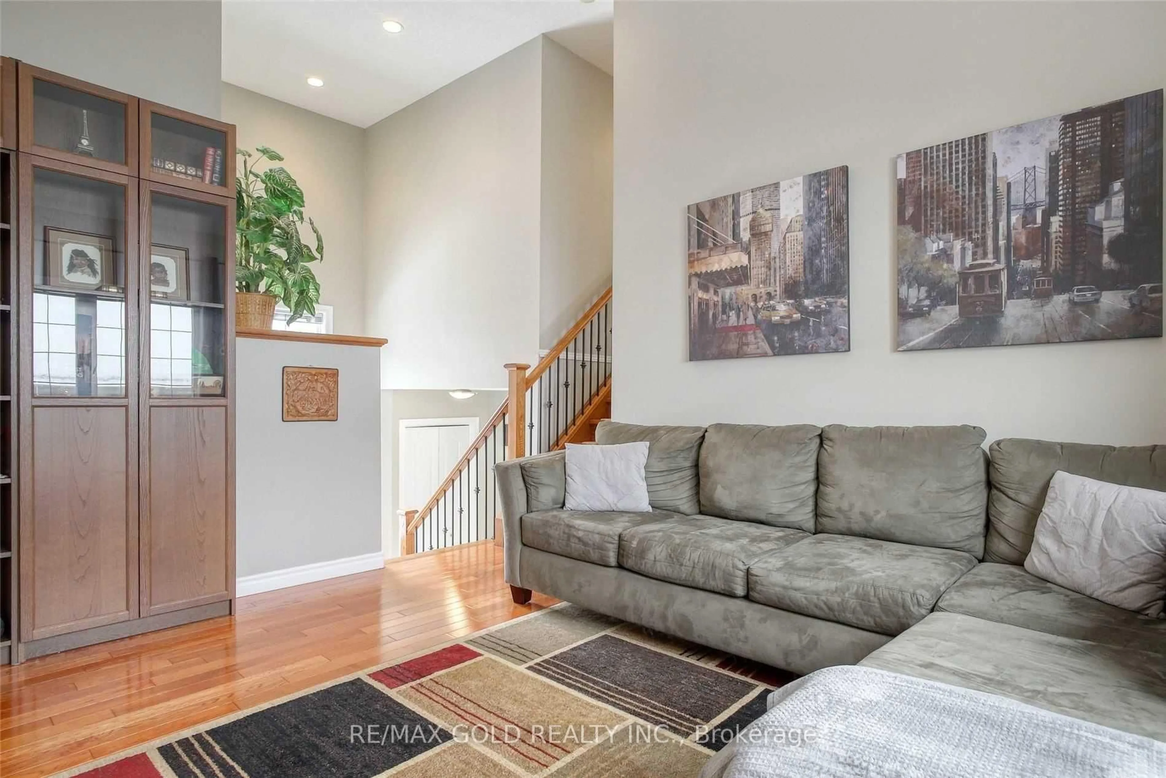 Living room with furniture, unknown for A-238 Woodhaven Rd, Kitchener Ontario N2C 1V5