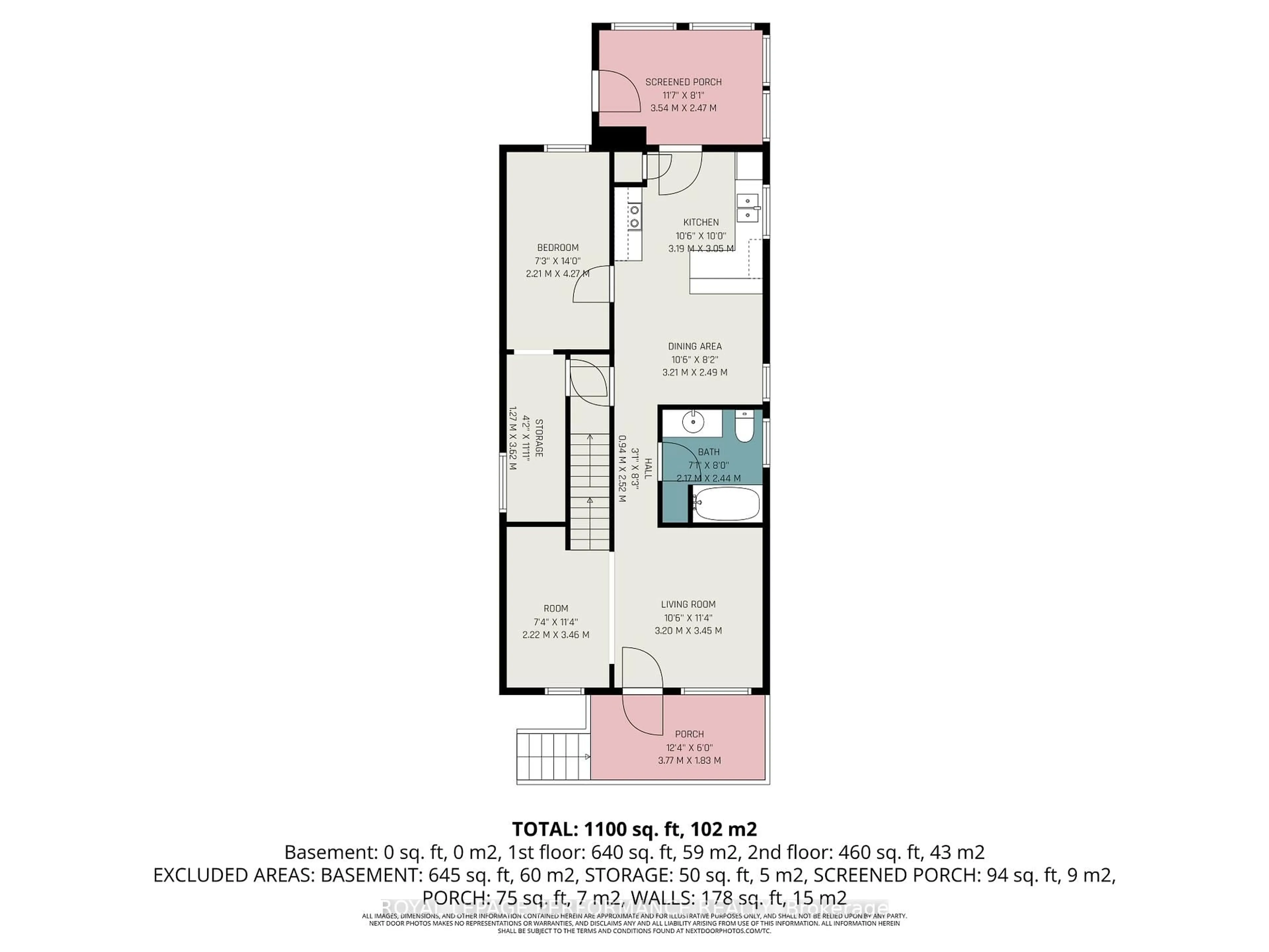 Floor plan for 414 Gillespie Ave, Cornwall Ontario K6H 2T5