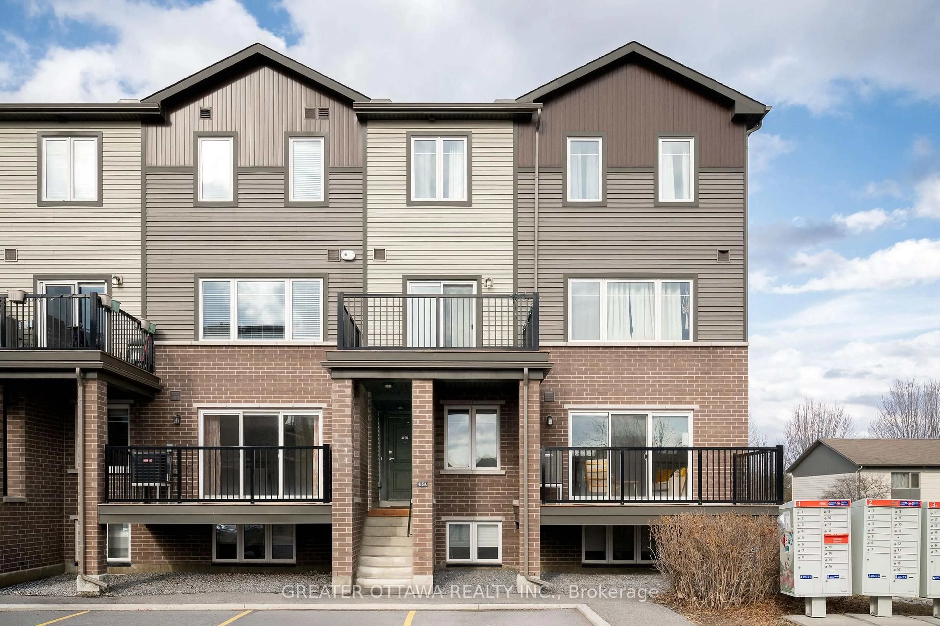 Home with brick exterior material, street for 415 Eldorado Private #16, Ottawa Ontario K2K 0N9